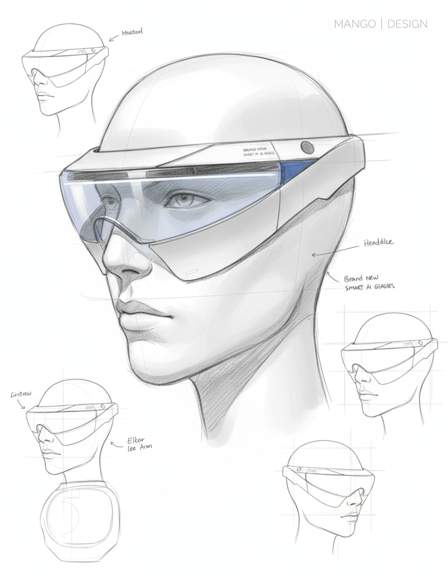 intelligence，glasses，vr，ai，Smart glasses，Intelligent products，industrial design，