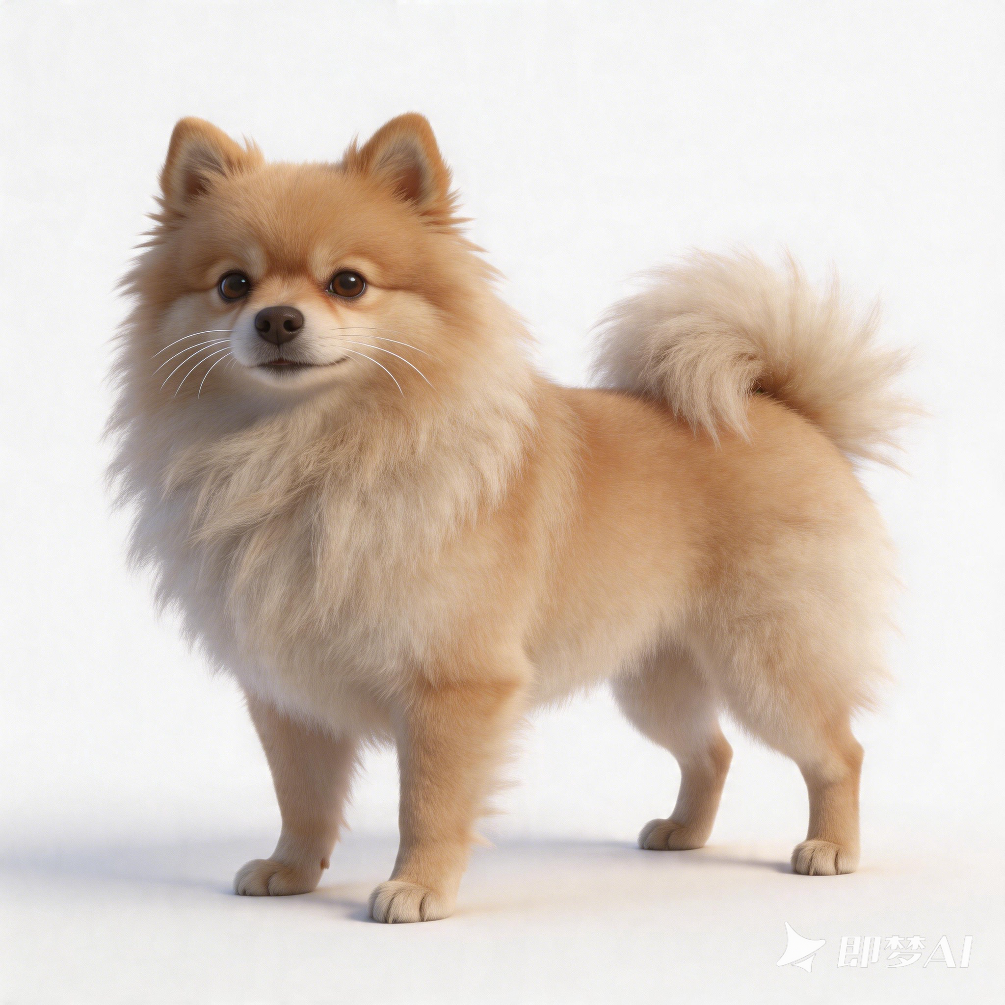 dog，dog，Pomeranian，Pomeranian，