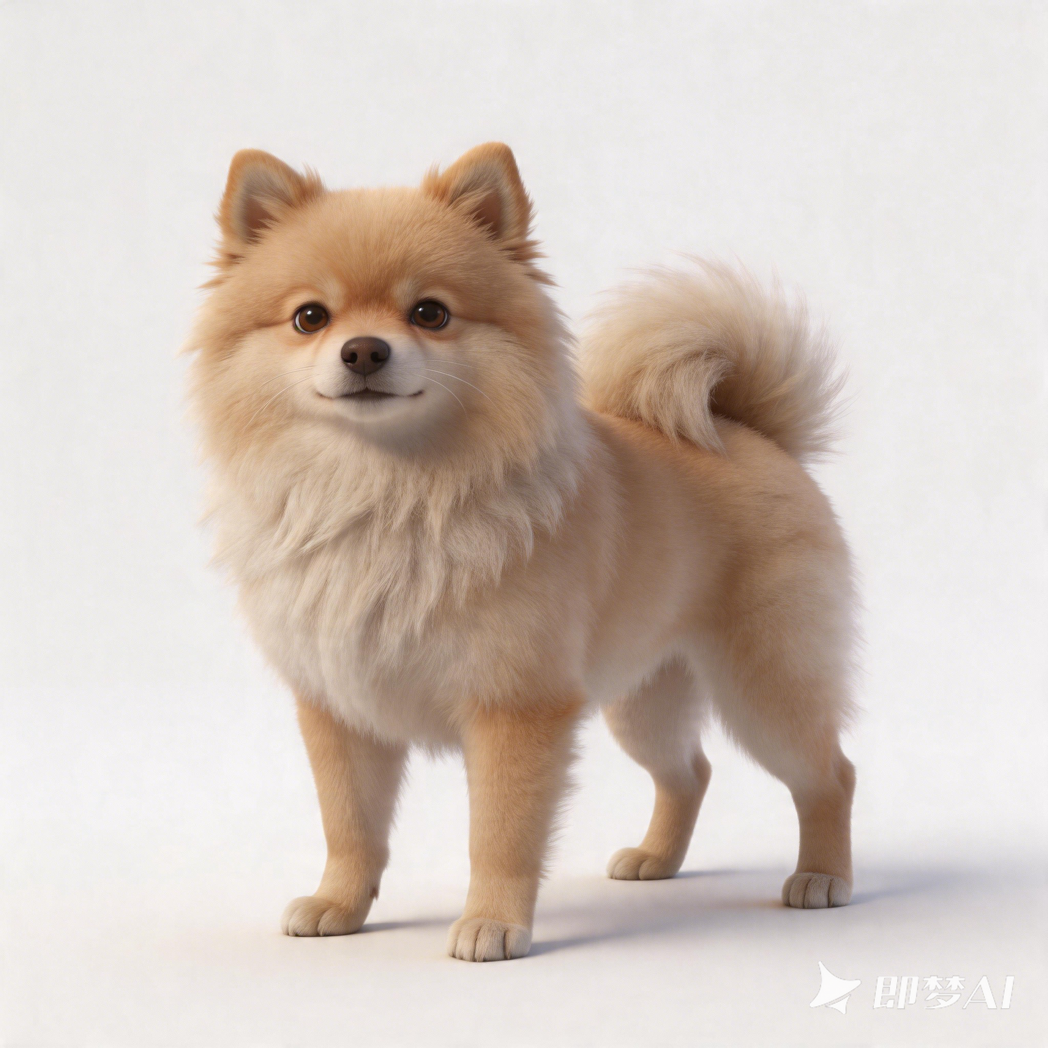 dog，dog，Pomeranian，Pomeranian，