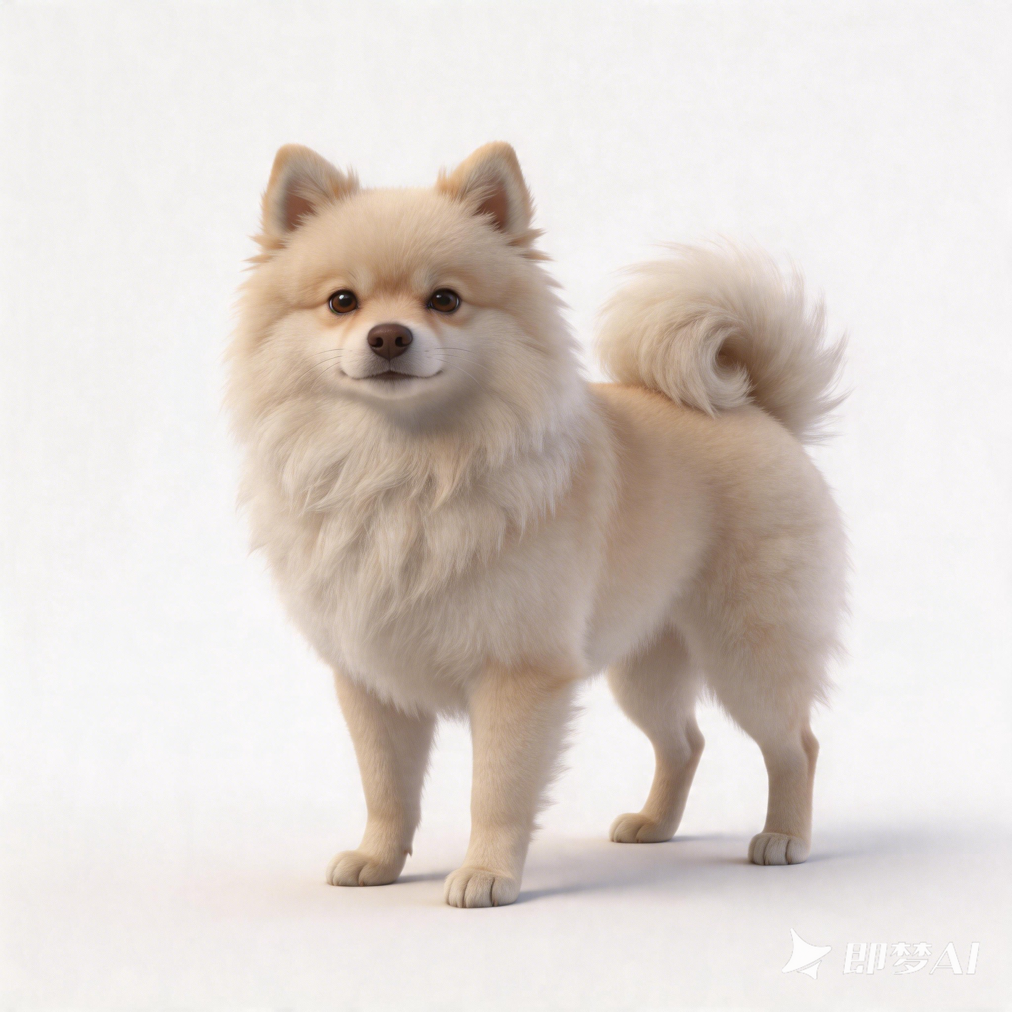 dog，dog，Pomeranian，Pomeranian，