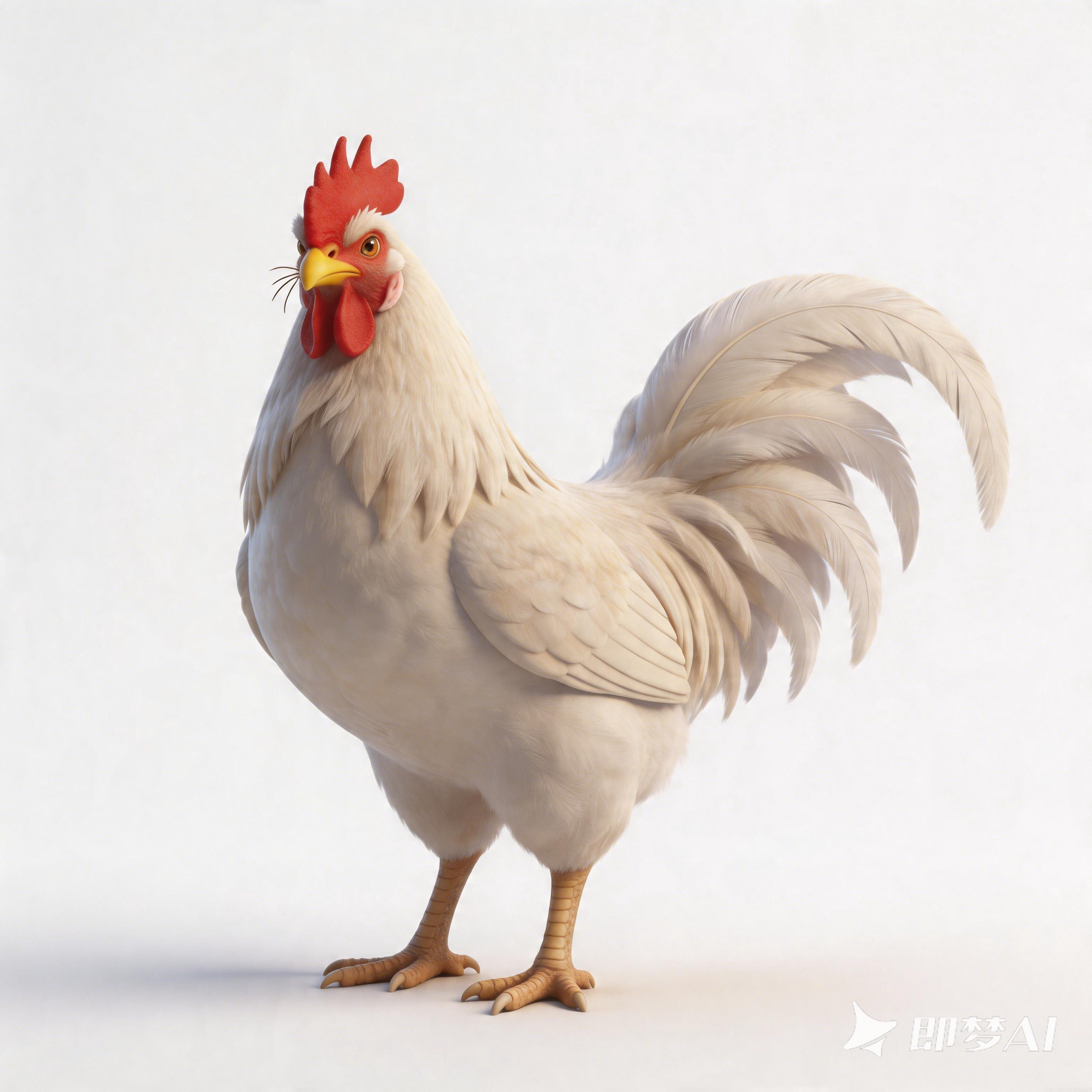 chicken，cock，Colorful rooster，