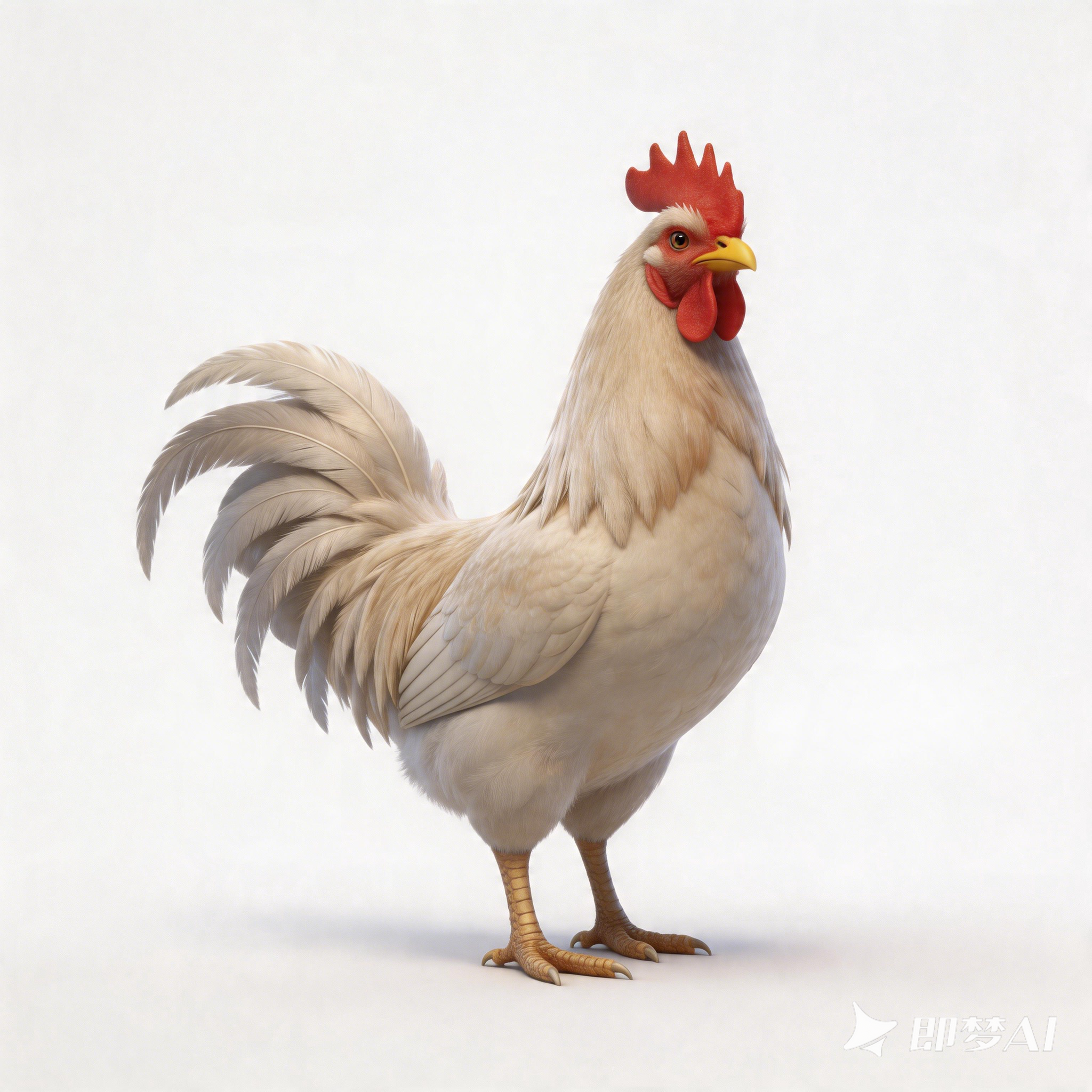 chicken，cock，Colorful rooster，