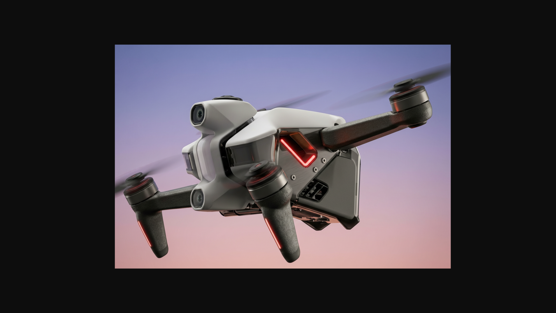 Drone, motorcycle, off-road, holographic,，