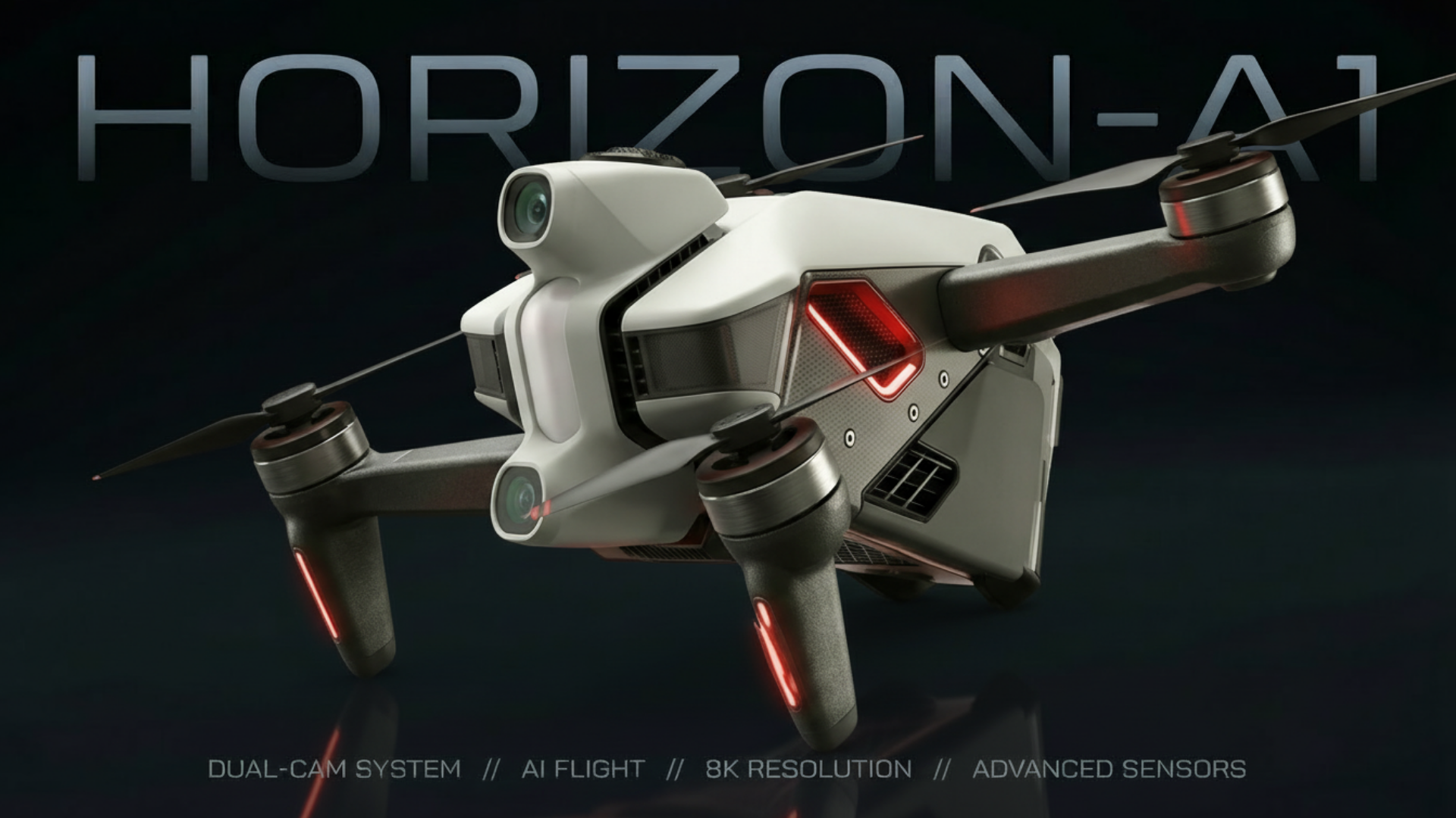 Drone, motorcycle, off-road, holographic,，