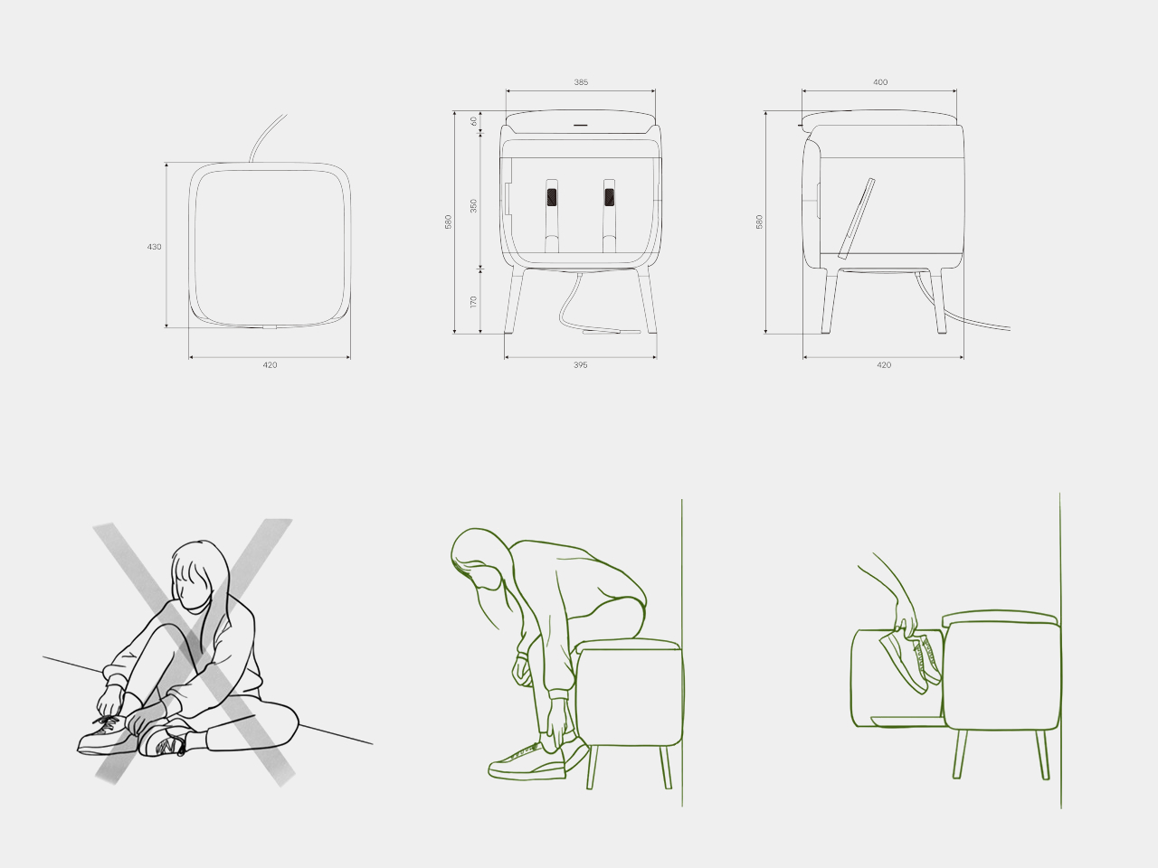 COMFORT，furniture，conceptual design，Housewear & Furnishings，