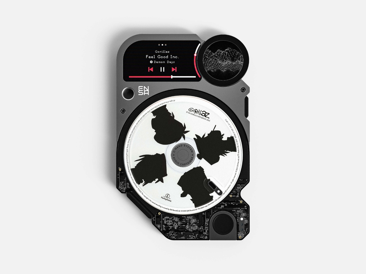 ENSA P1，music player ，conceptual design，electronic product，