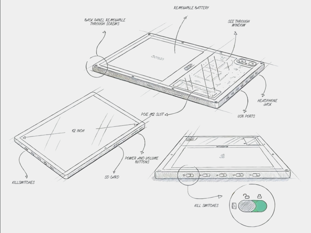 Brax open_slate，Flat，Digital，electronic product，