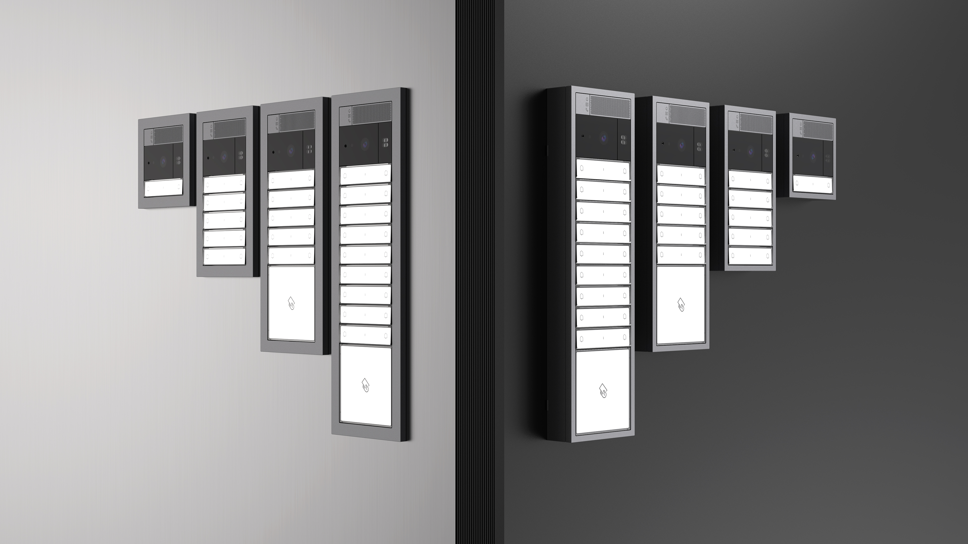 Modular design，Visual intercom，Intelligent access control，