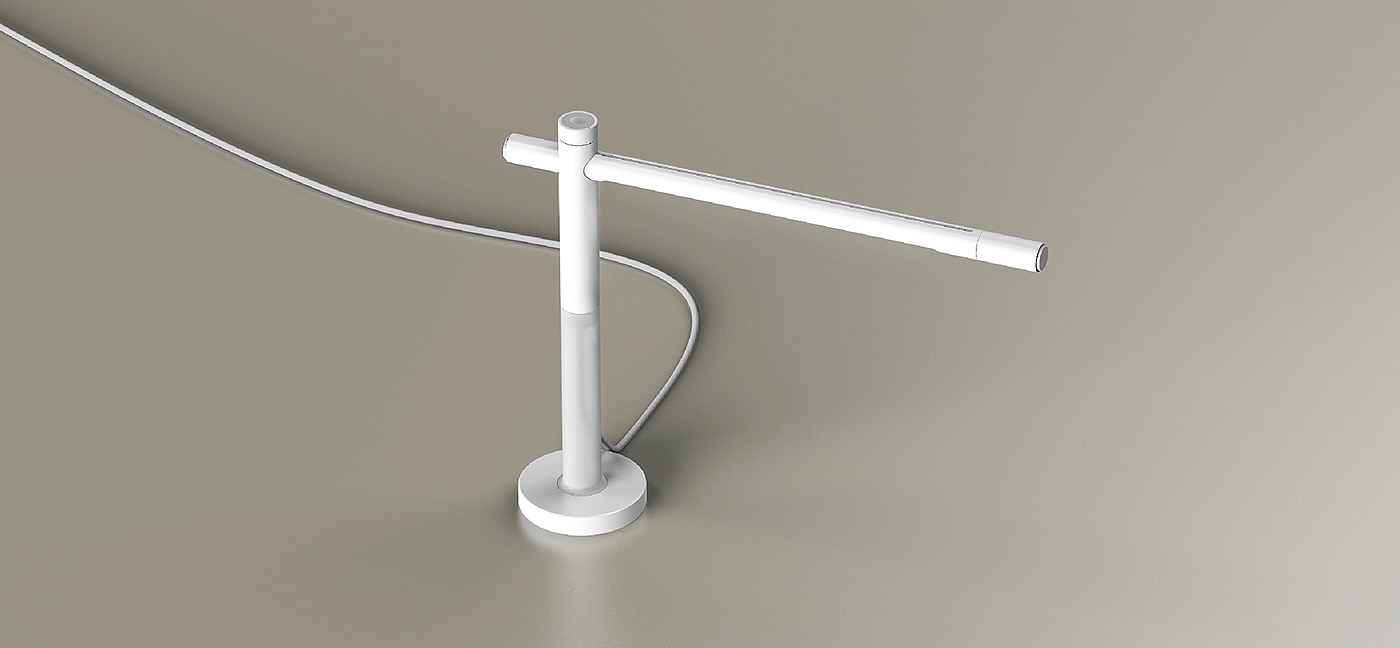 SWIN，sketch，white，black，Desk lamp，