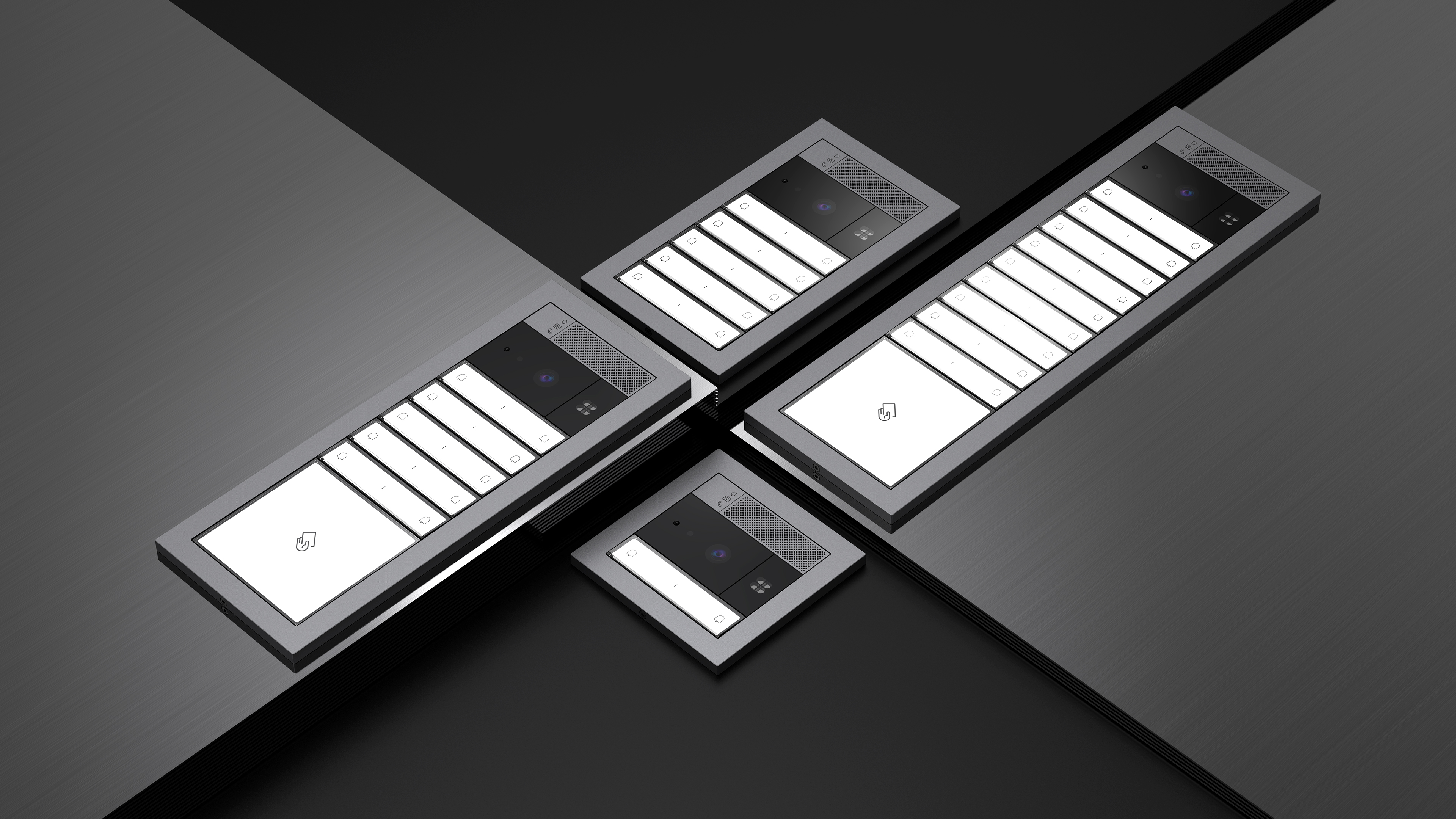 Modular design，Visual intercom，Intelligent access control，