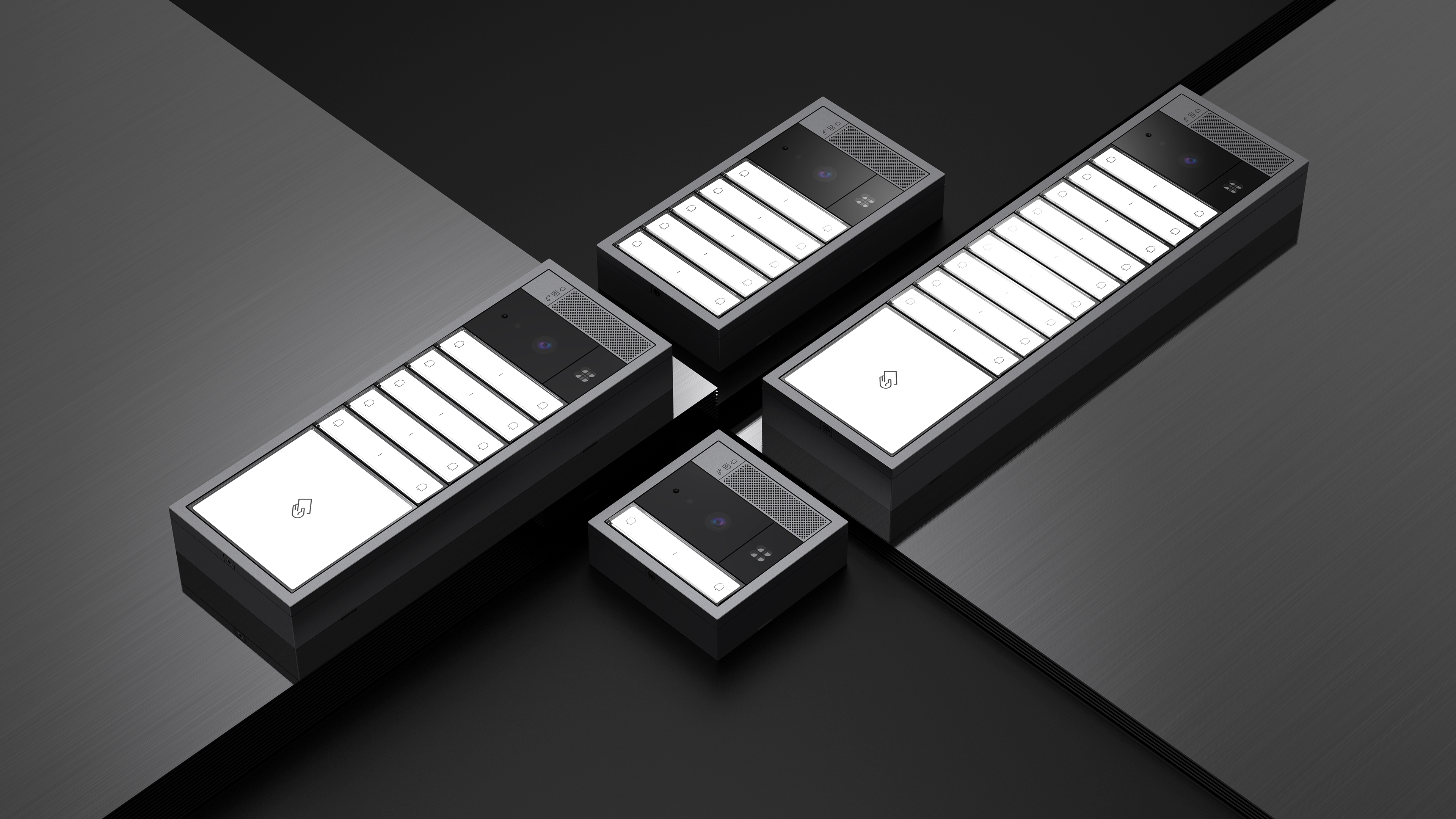 Modular design，Visual intercom，Intelligent access control，