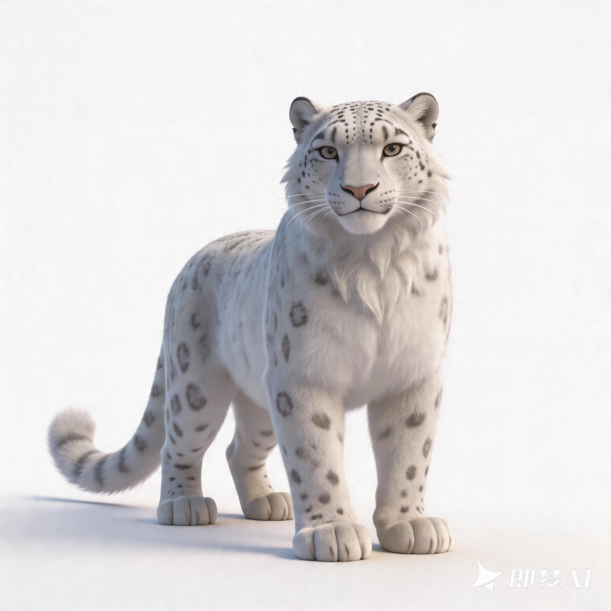 leopard，Snow leopard，
