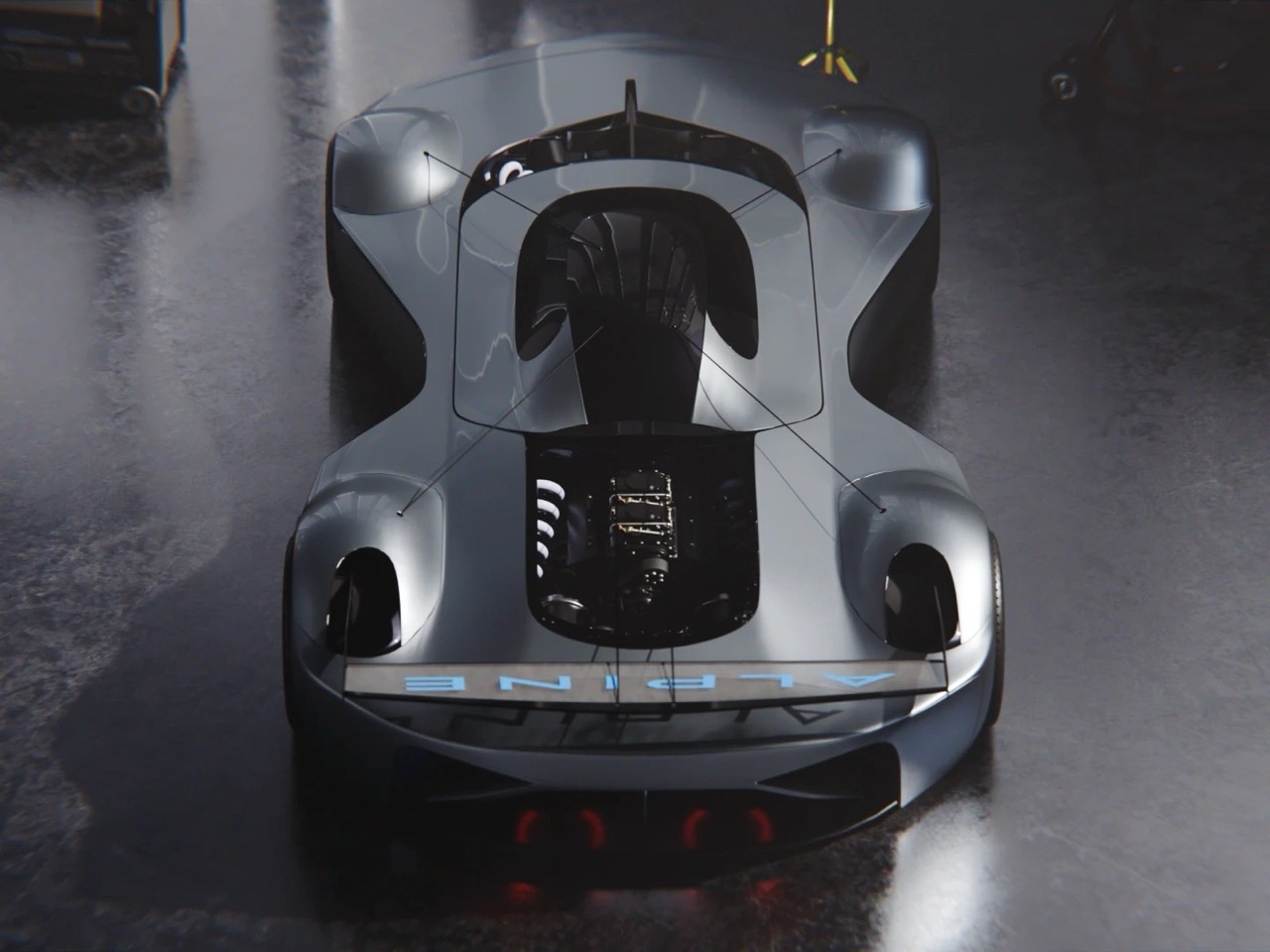 Alpine Horizon，conceptual design，racing，vehicle，