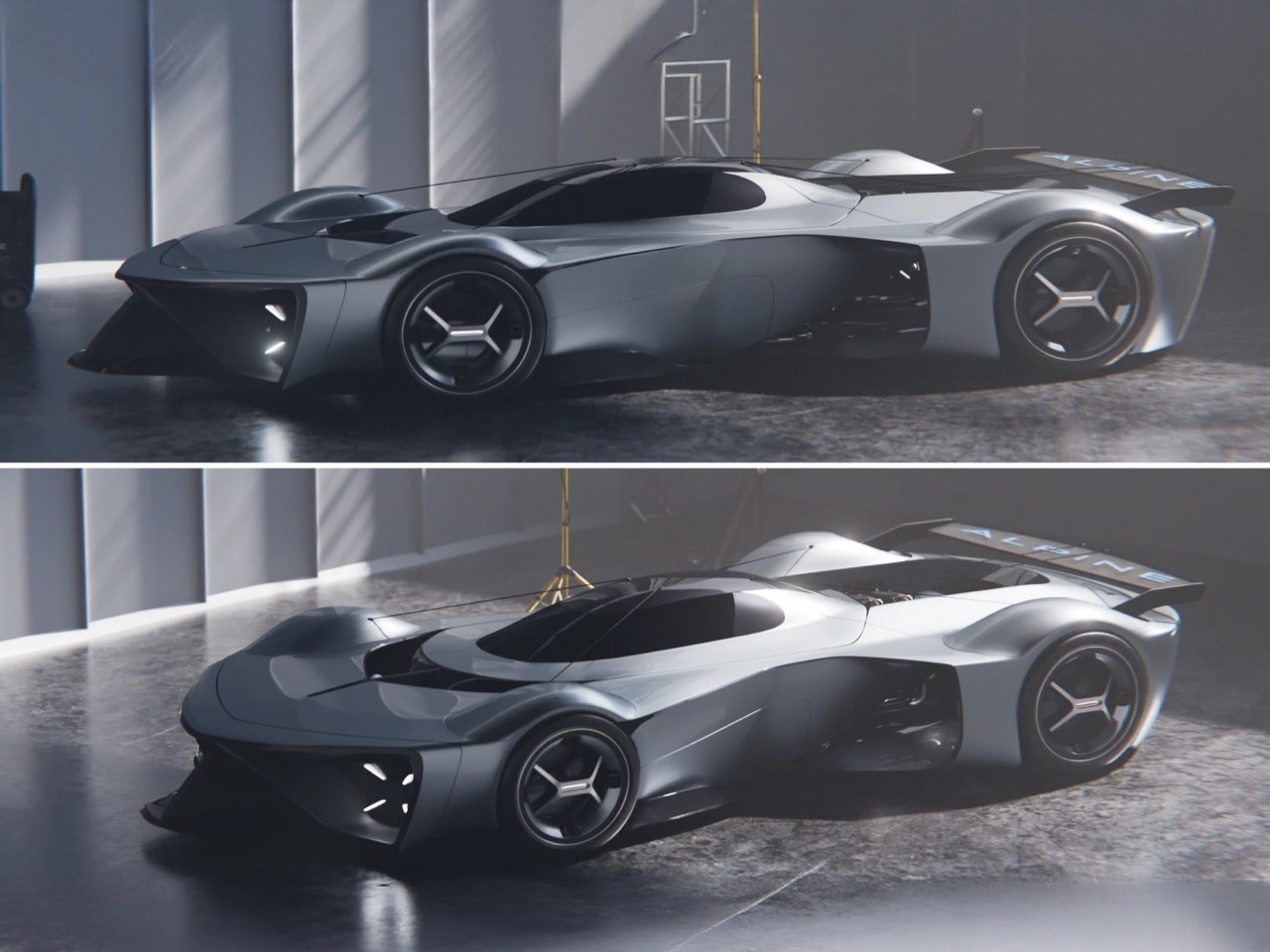 Alpine Horizon，conceptual design，racing，vehicle，