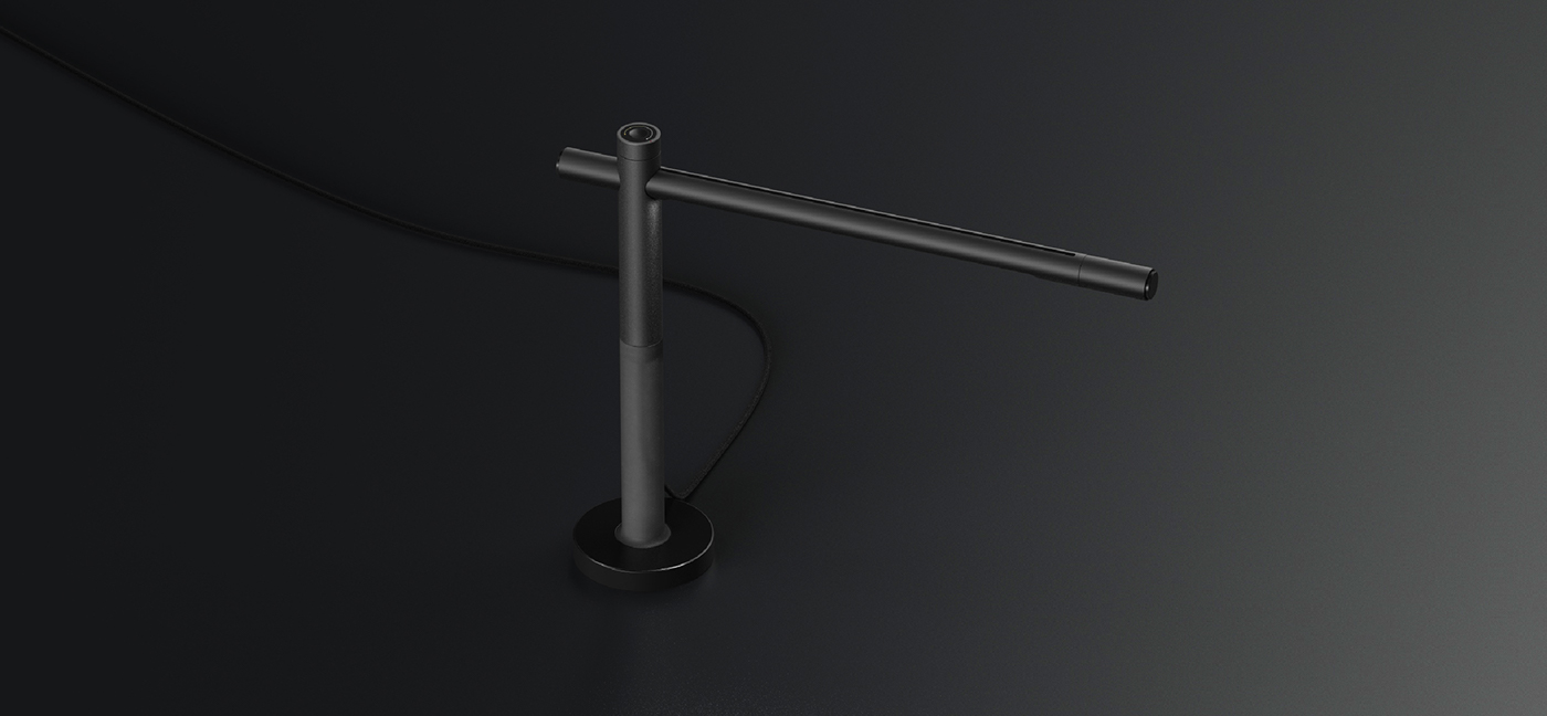 SWIN，sketch，white，black，Desk lamp，