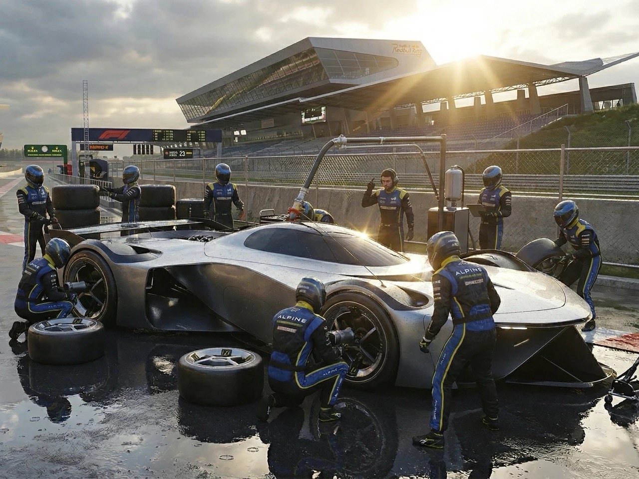 Alpine Horizon，conceptual design，racing，vehicle，