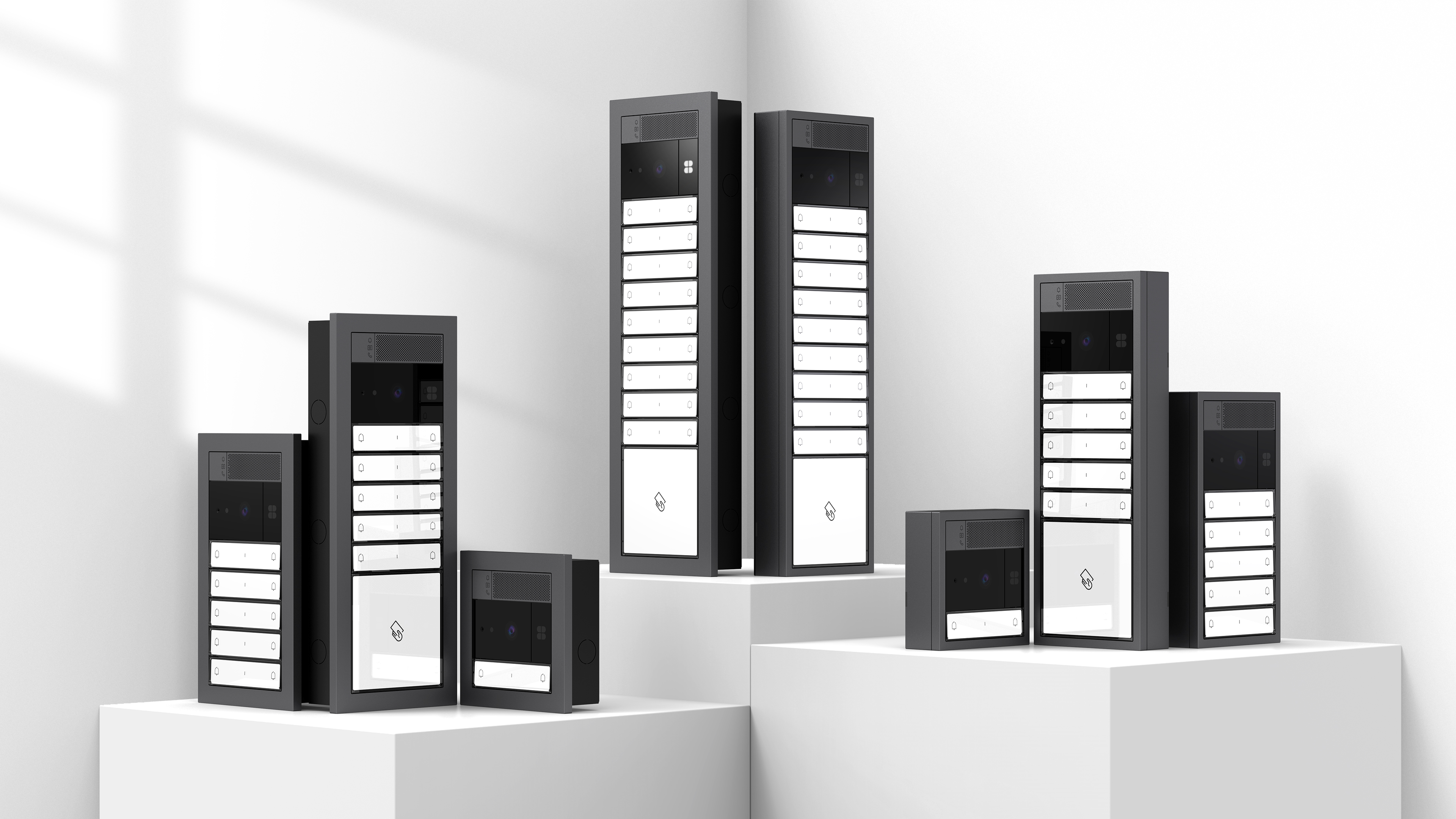 Modular design，Visual intercom，Intelligent access control，