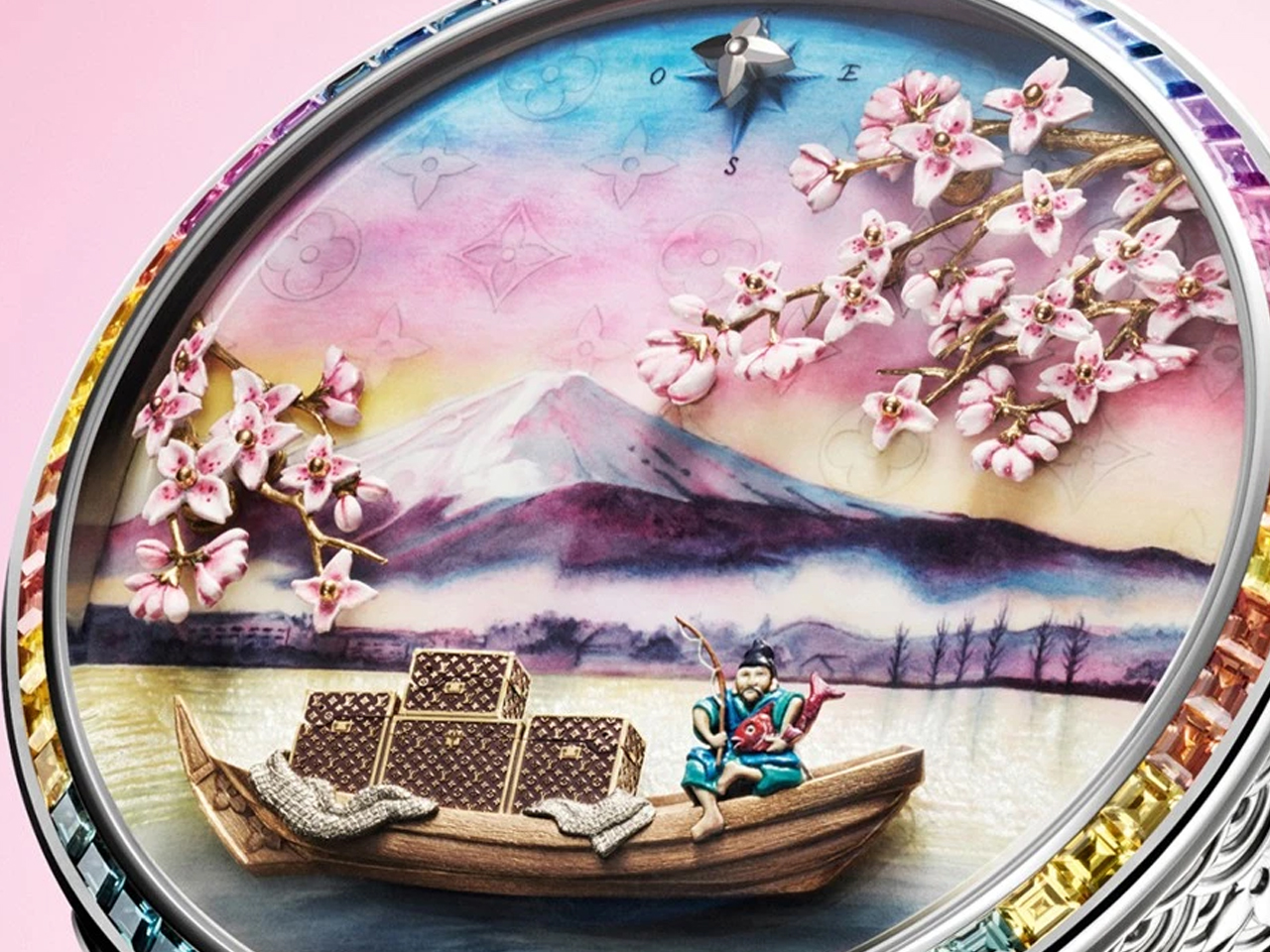 Louis Vuitton，Escale Mount Fuji，Pocket Watch，Fashion products，