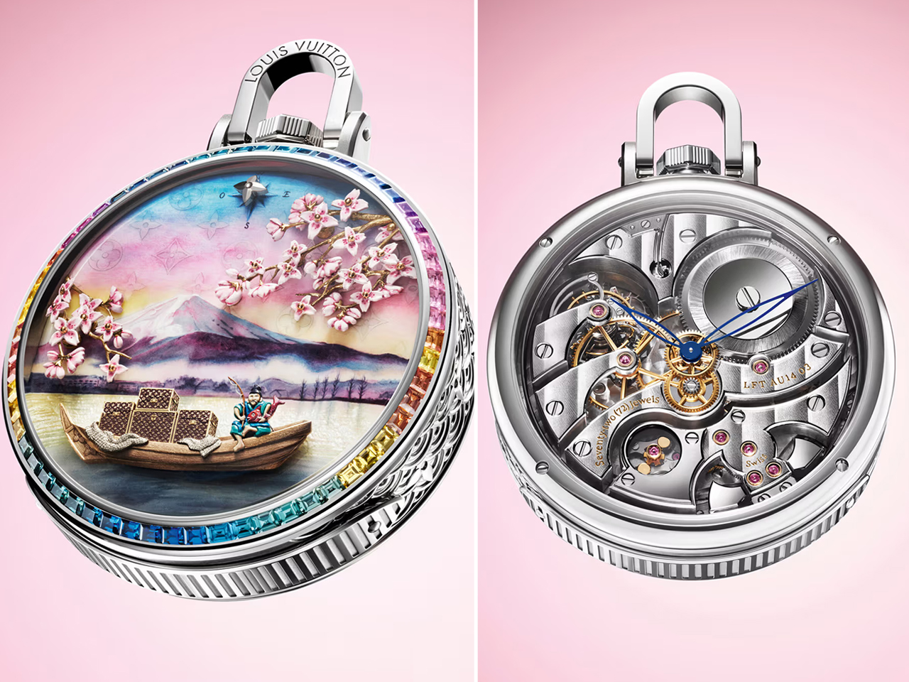 Louis Vuitton，Escale Mount Fuji，Pocket Watch，Fashion products，