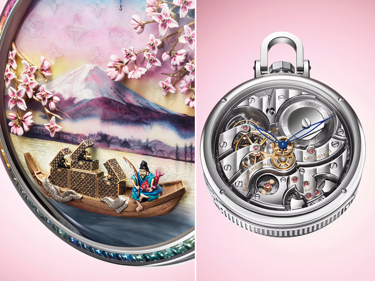 Louis Vuitton，Escale Mount Fuji，Pocket Watch，Fashion products，