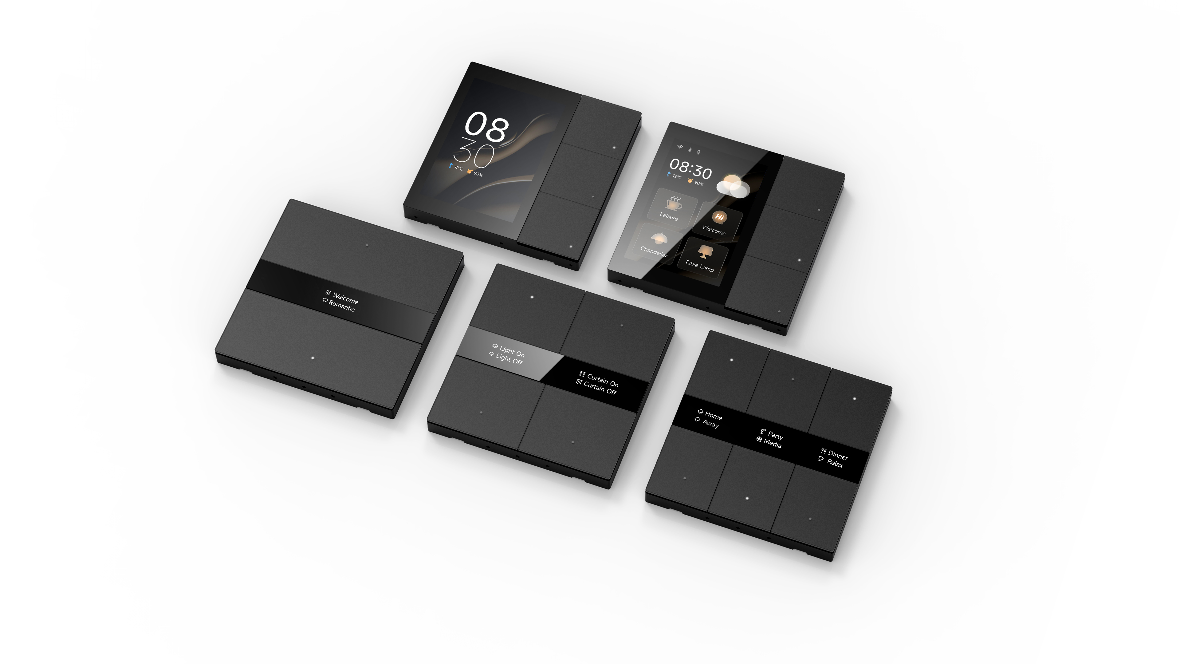 Smart home central control，Visual intercom，