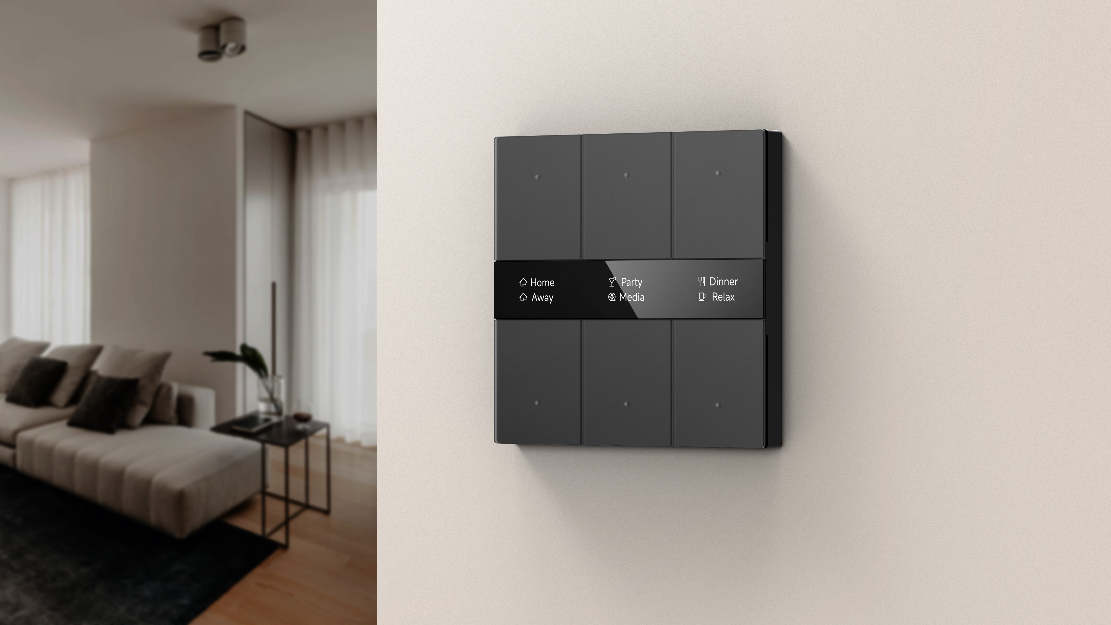 Smart home central control，Visual intercom，
