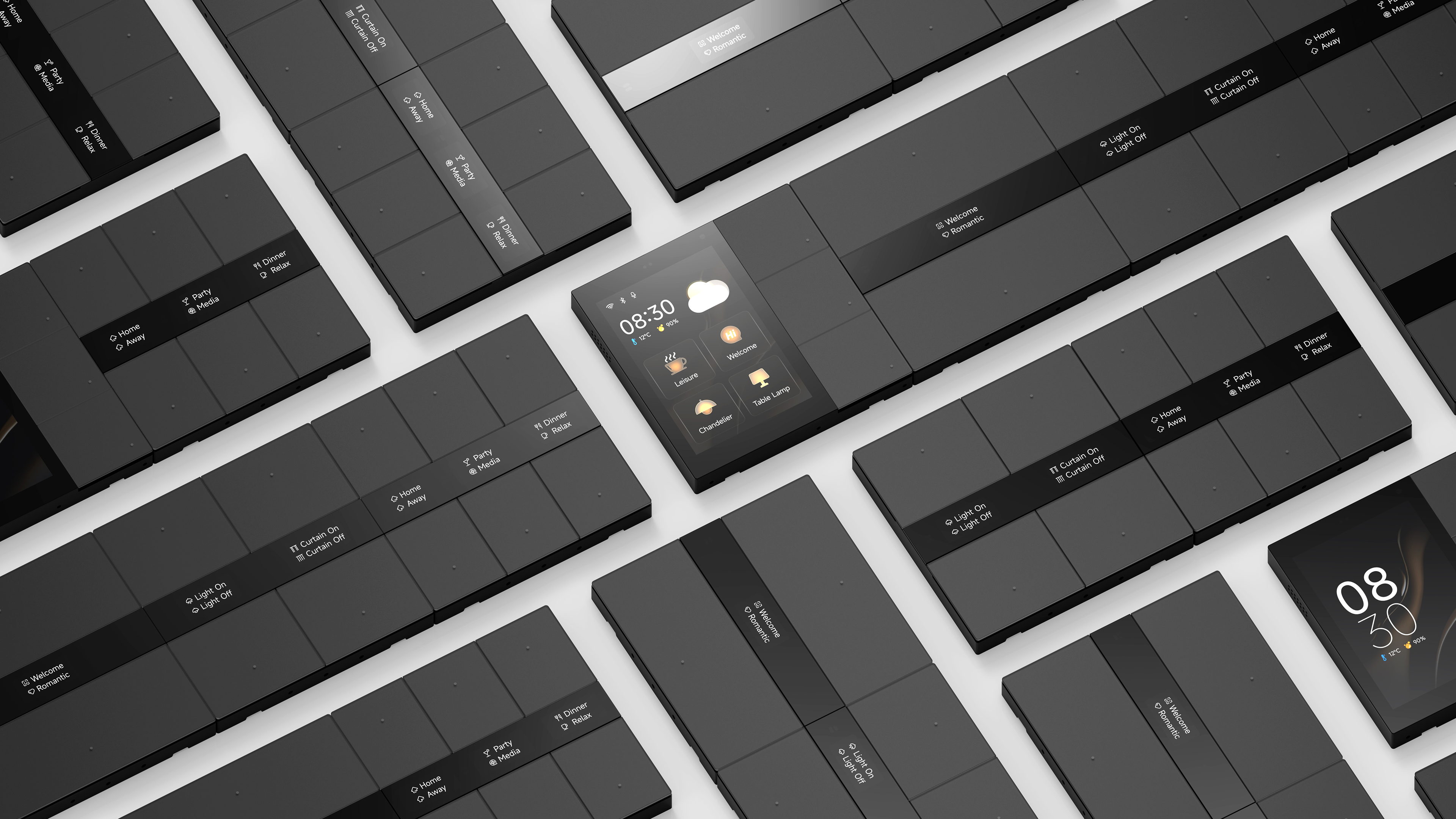 Smart home central control，Visual intercom，