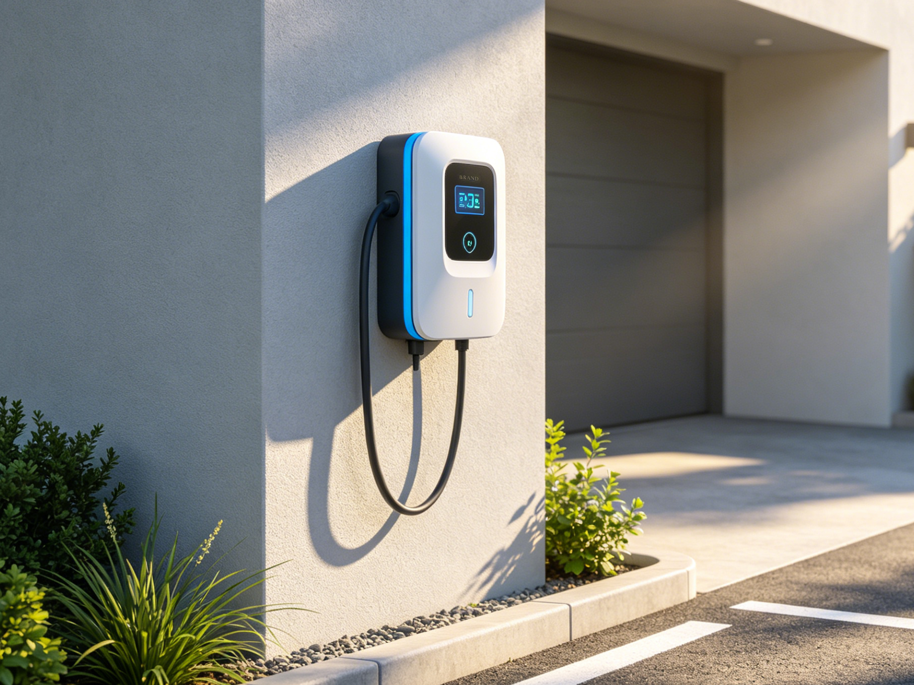 Charging pile，Wall mounted charging pile，new energy，Appearance design，Structural design，Household charging pile，New energy charging equipment，