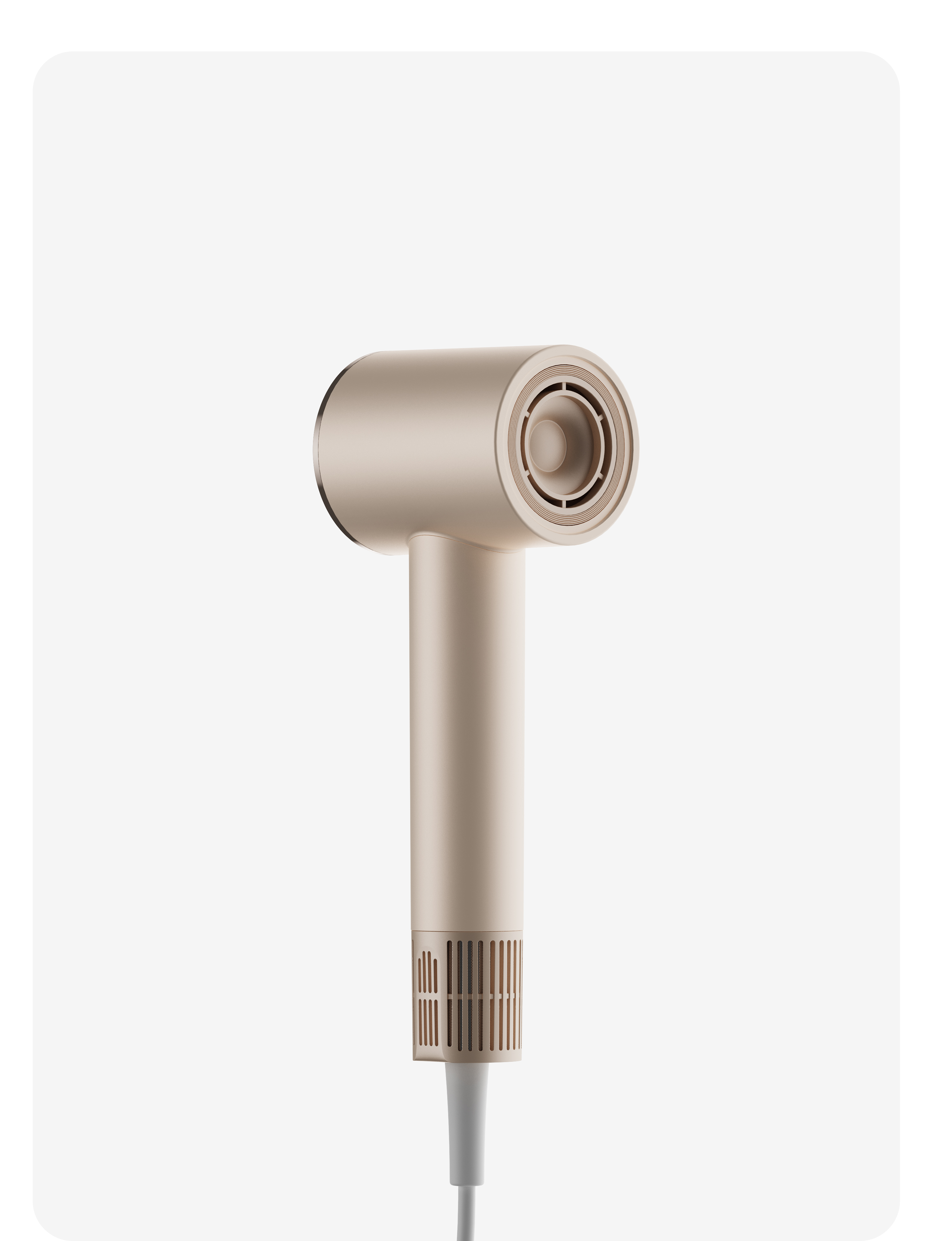 Personal beauty care，Household appliances，High speed hair dryer，industrial design，ID design，Product rendering，Hair care，hair drier，