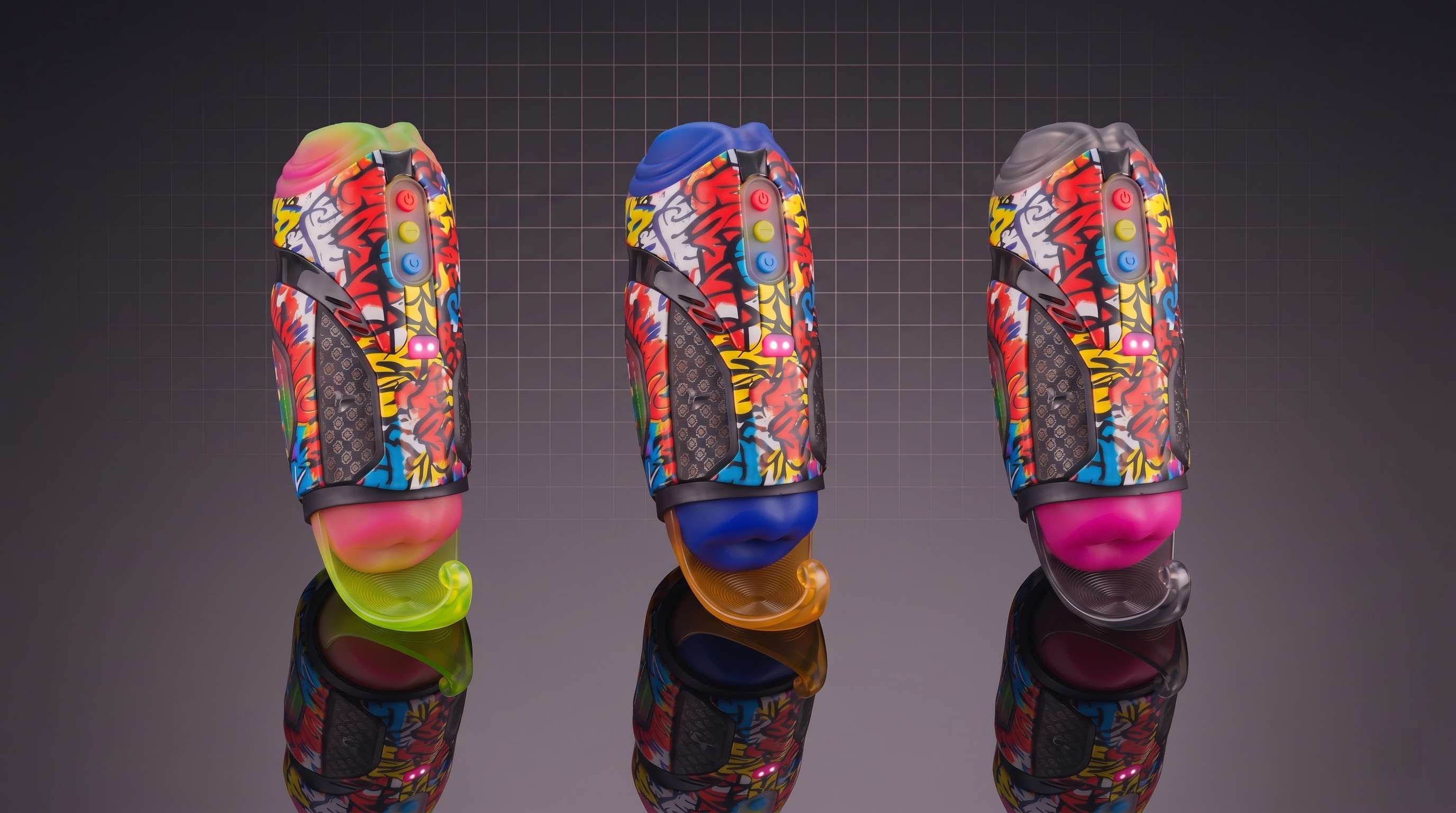 Adult supplies ~ aircraft cup ~ graffiti art ~ product design，