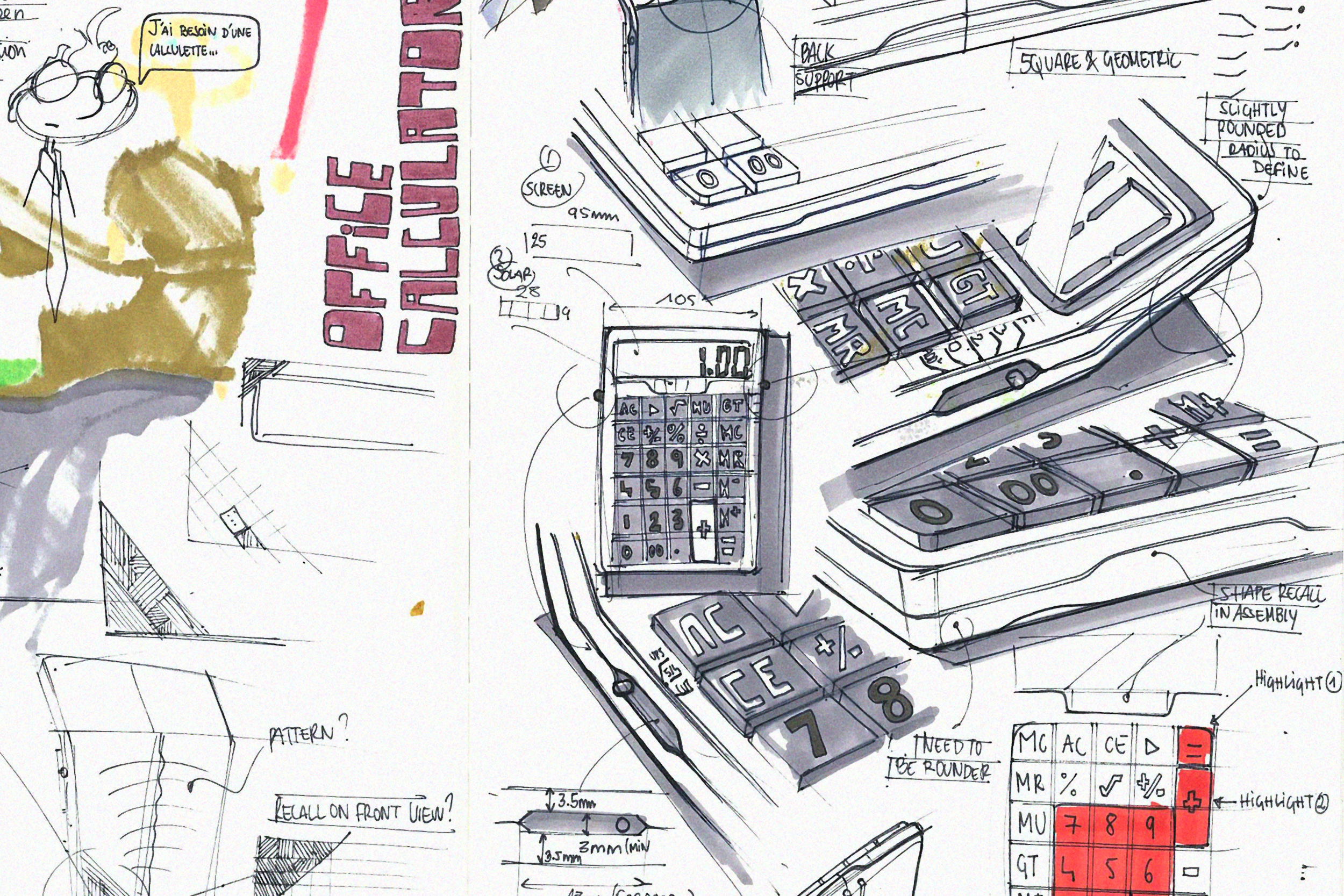 color，Simplicity，Calculator，