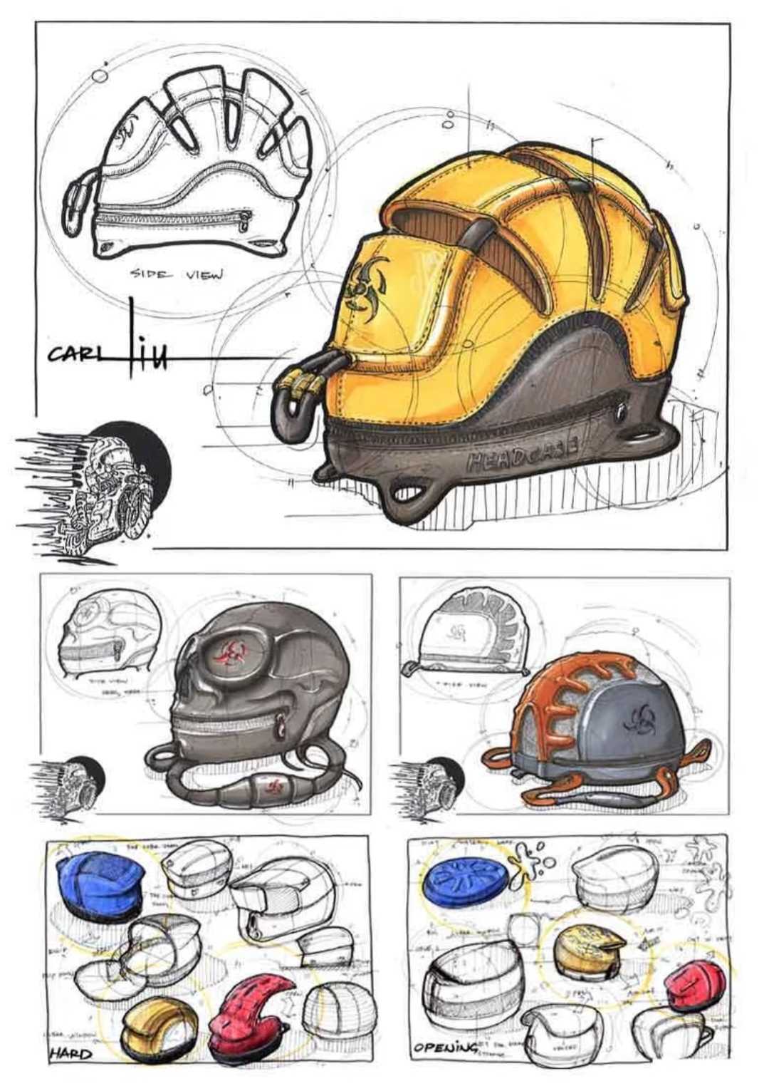 Hand drawn，