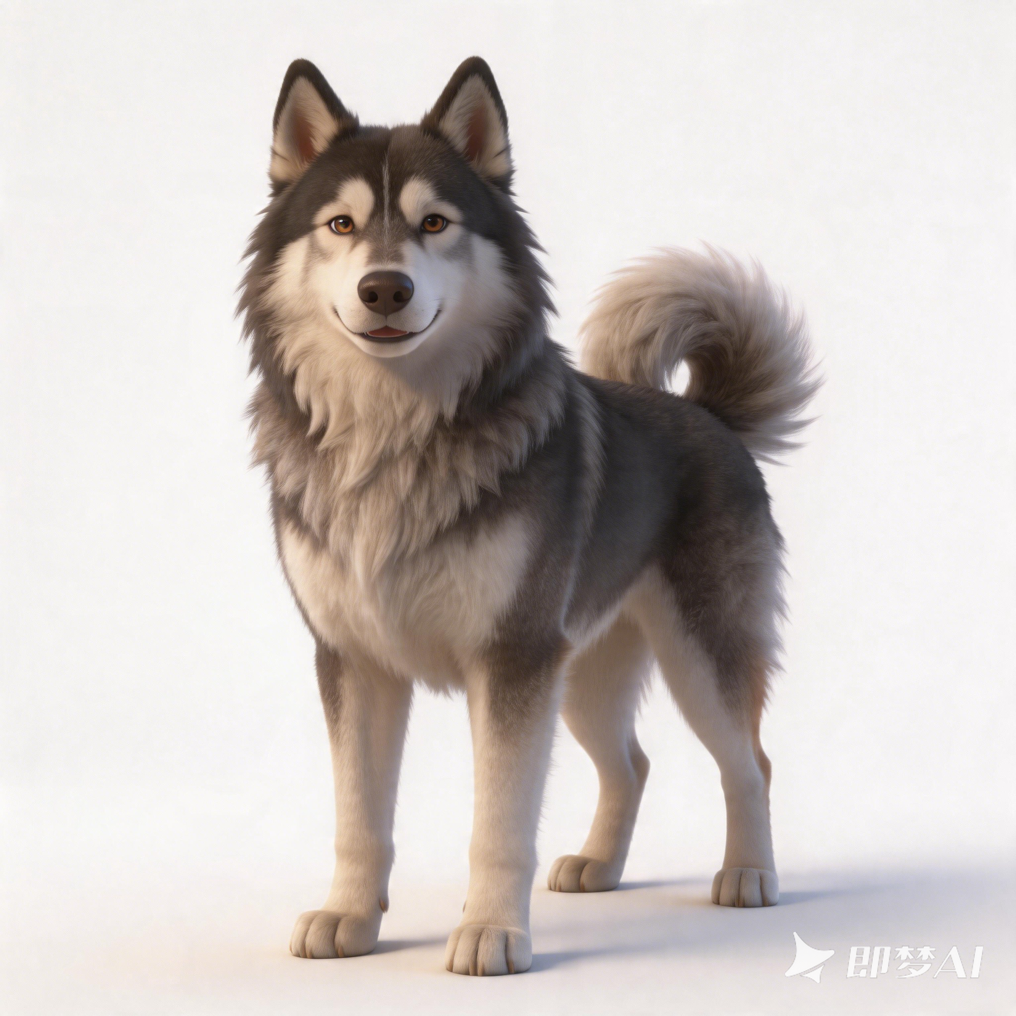 Alaskan Malamute，dog，