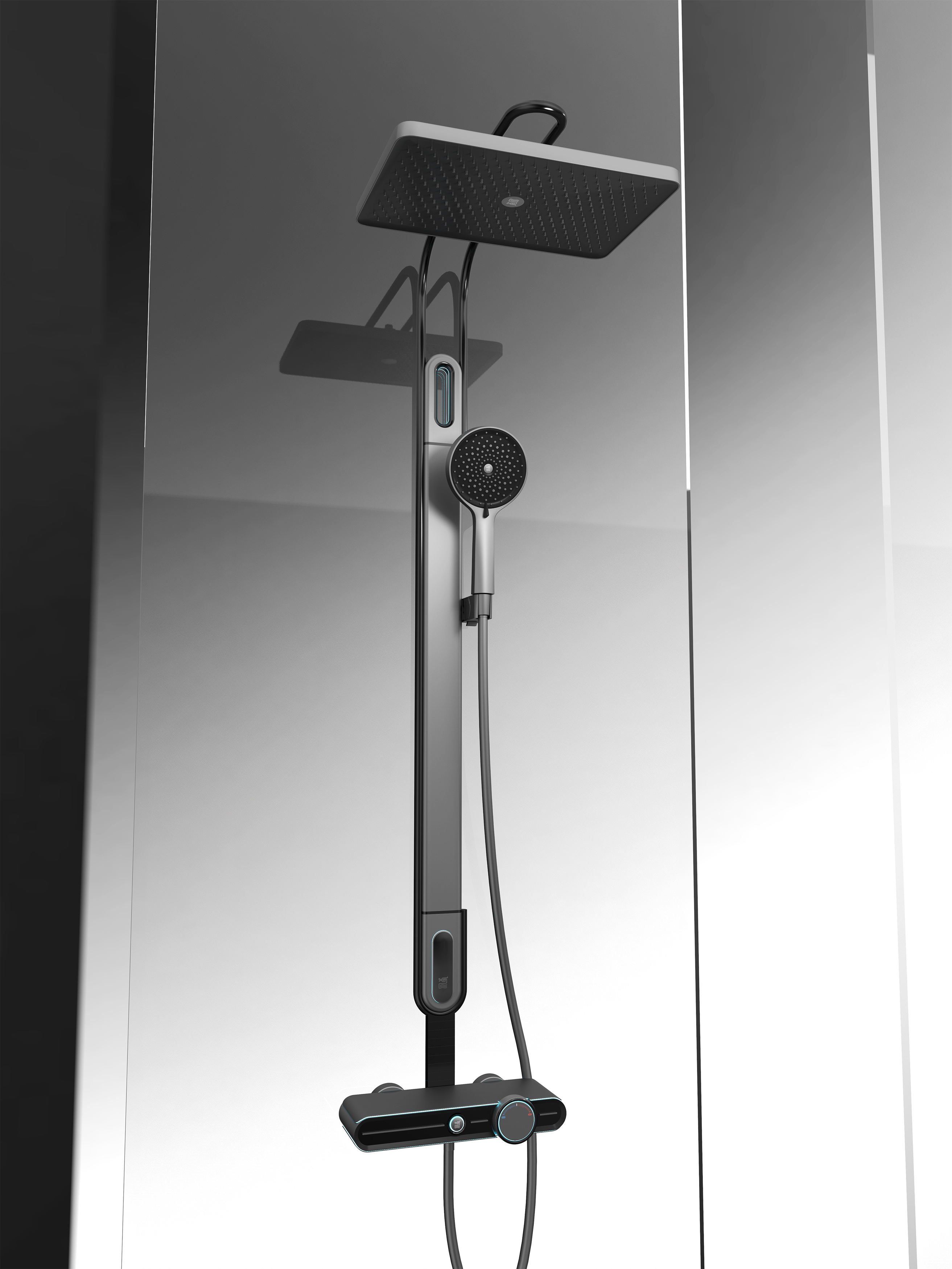 Overhead shower，Shower，Shower，bathroom，Shower Room，