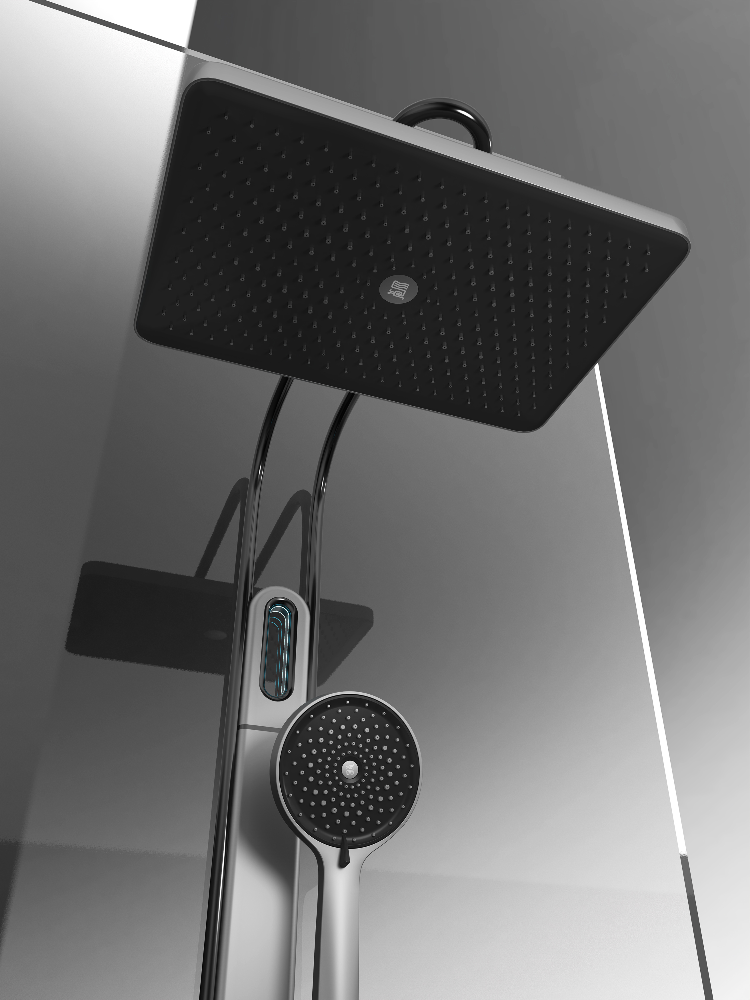 Overhead shower，Shower，Shower，bathroom，Shower Room，