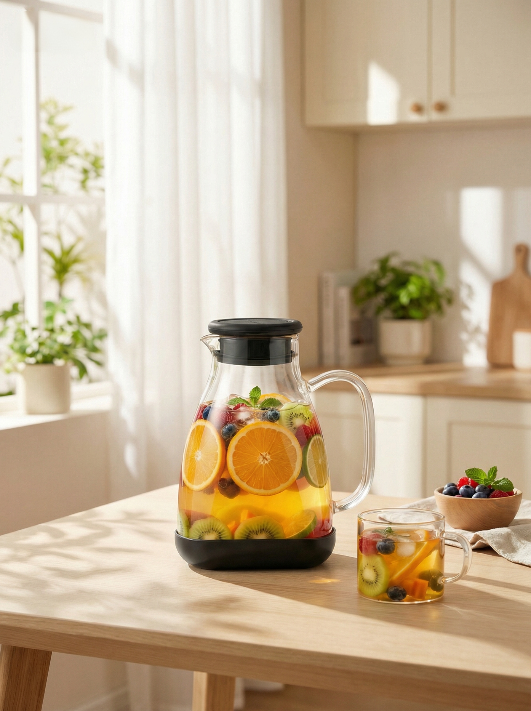 Glass，silica gel，Cool kettle，refrigerator style，