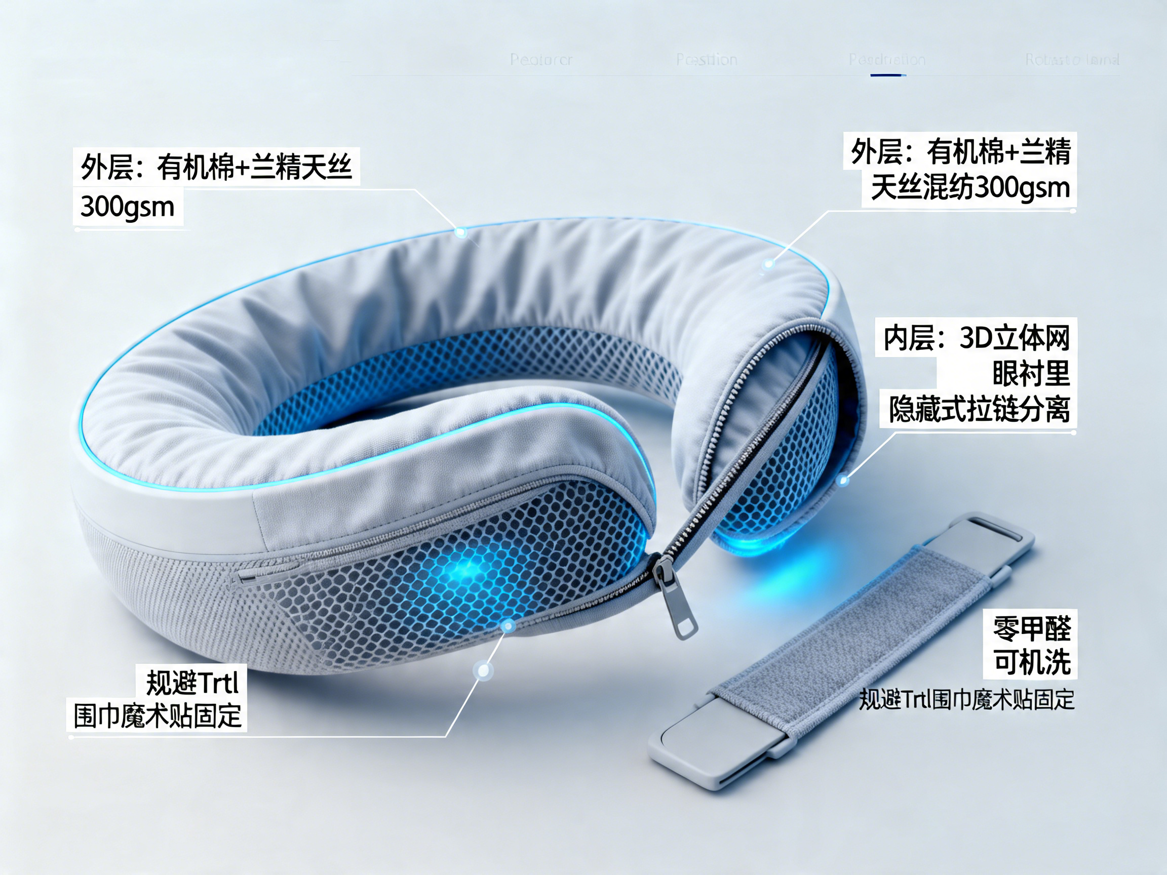 Neck pillow design 11，