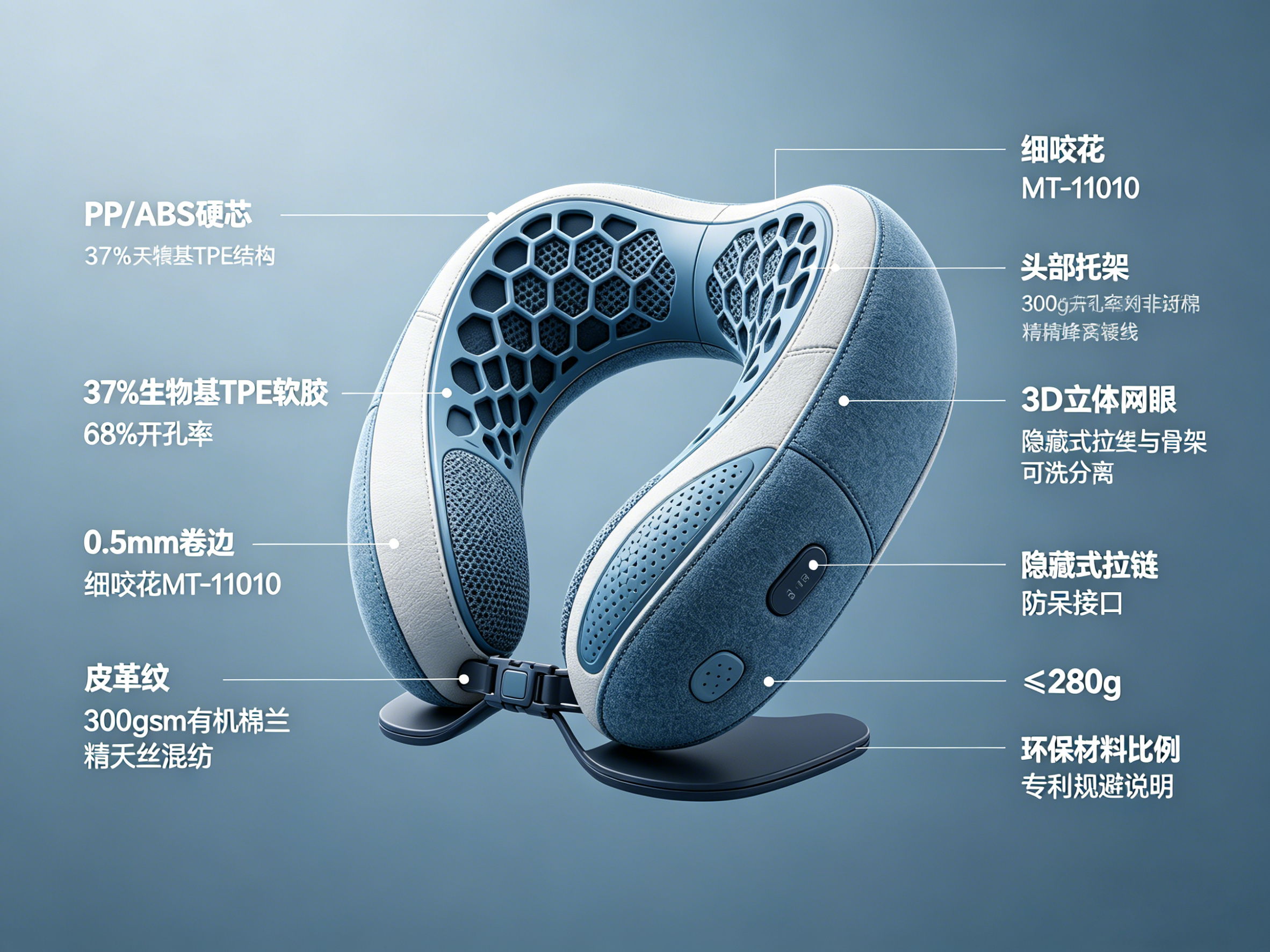 Neck pillow design 22，