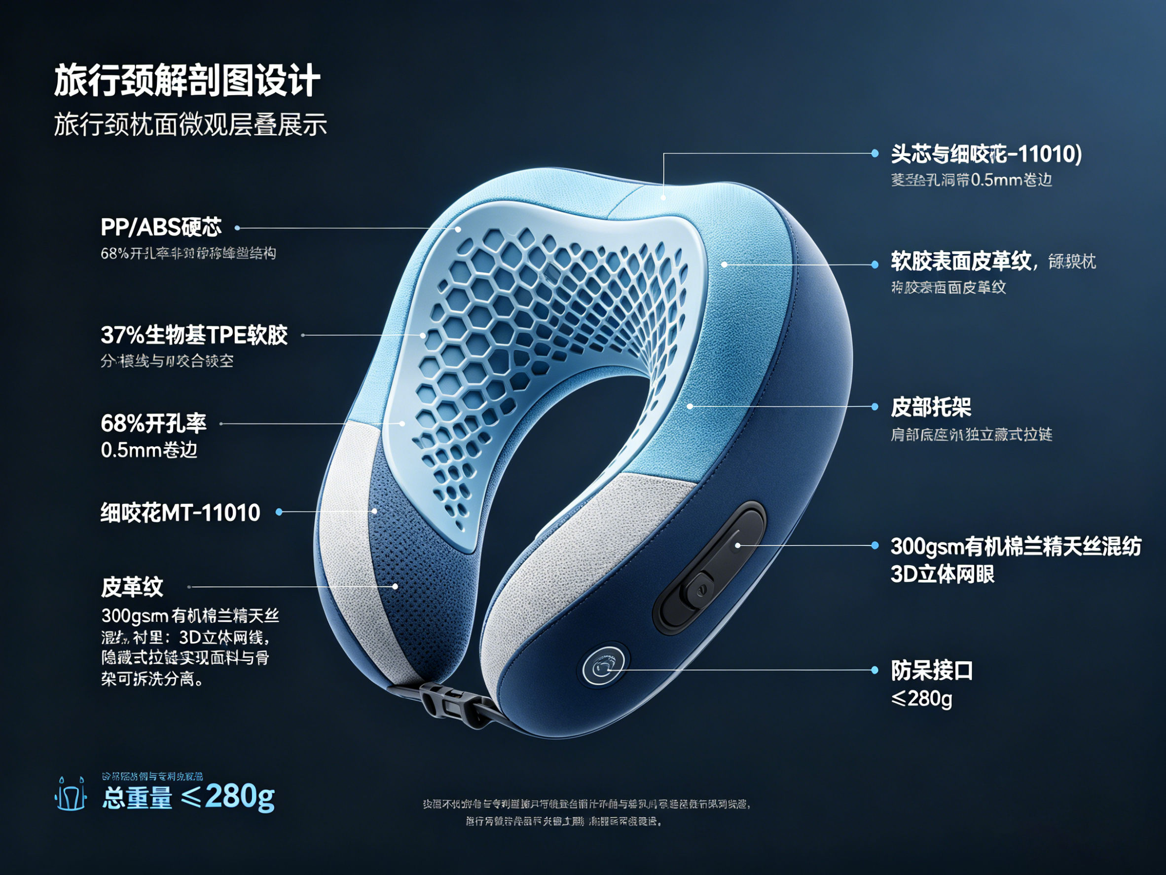 Neck pillow design 22，