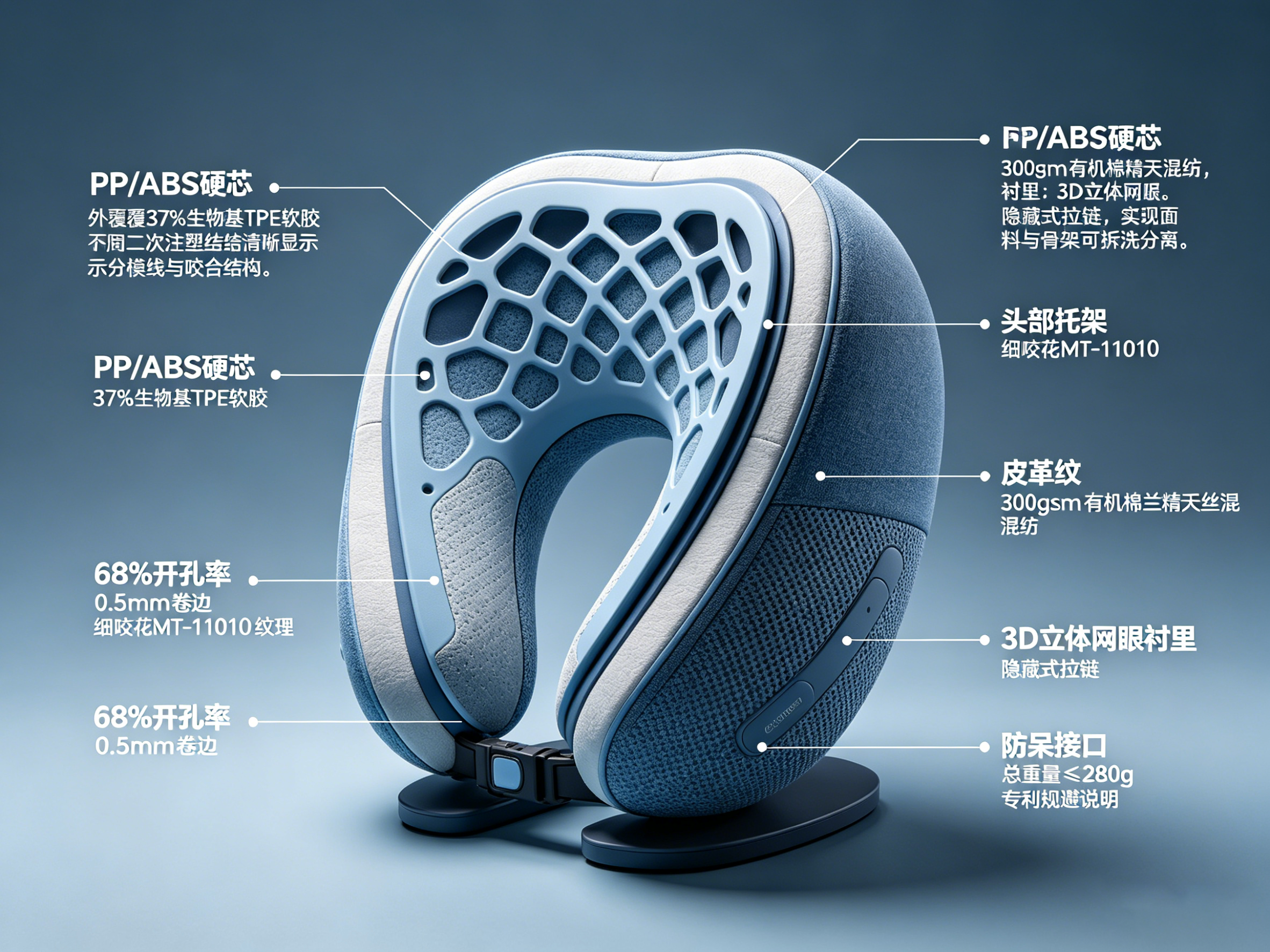 Neck pillow design 22，