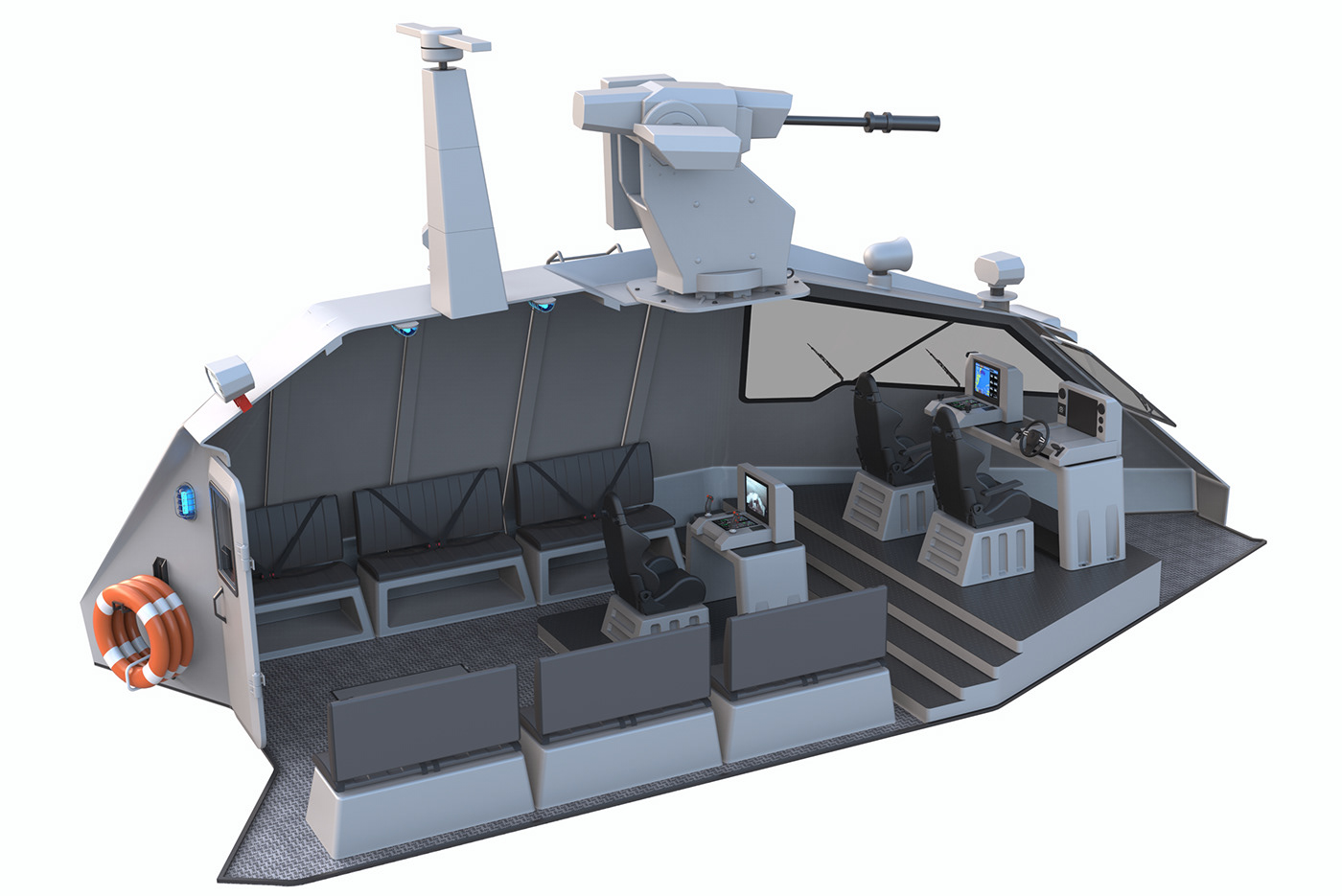 Underwater vehicle，Underwater minesweeping，search for and rescue，Military assault boat，Alp Germans，Reprint，