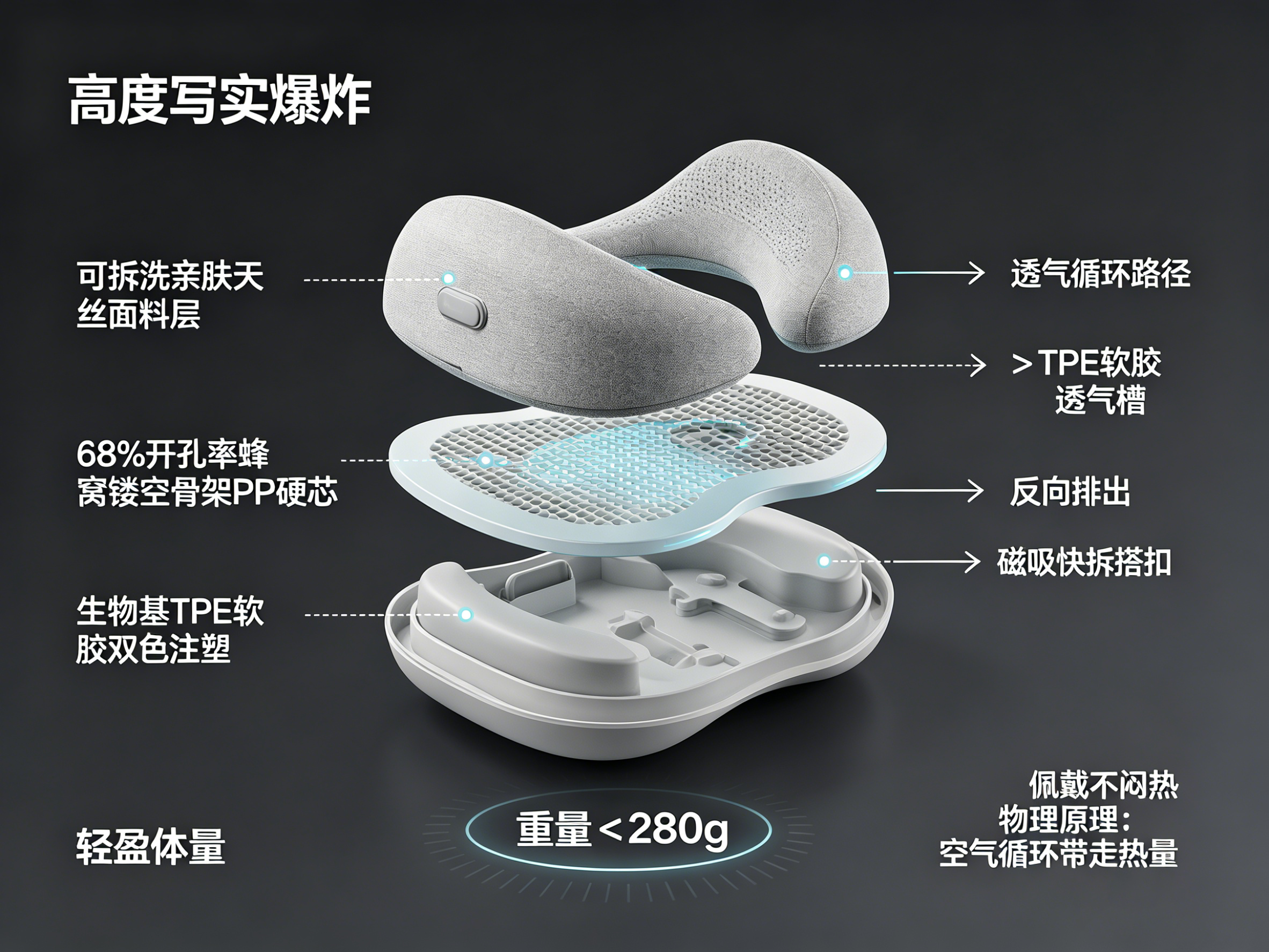 Neck pillow design 33，