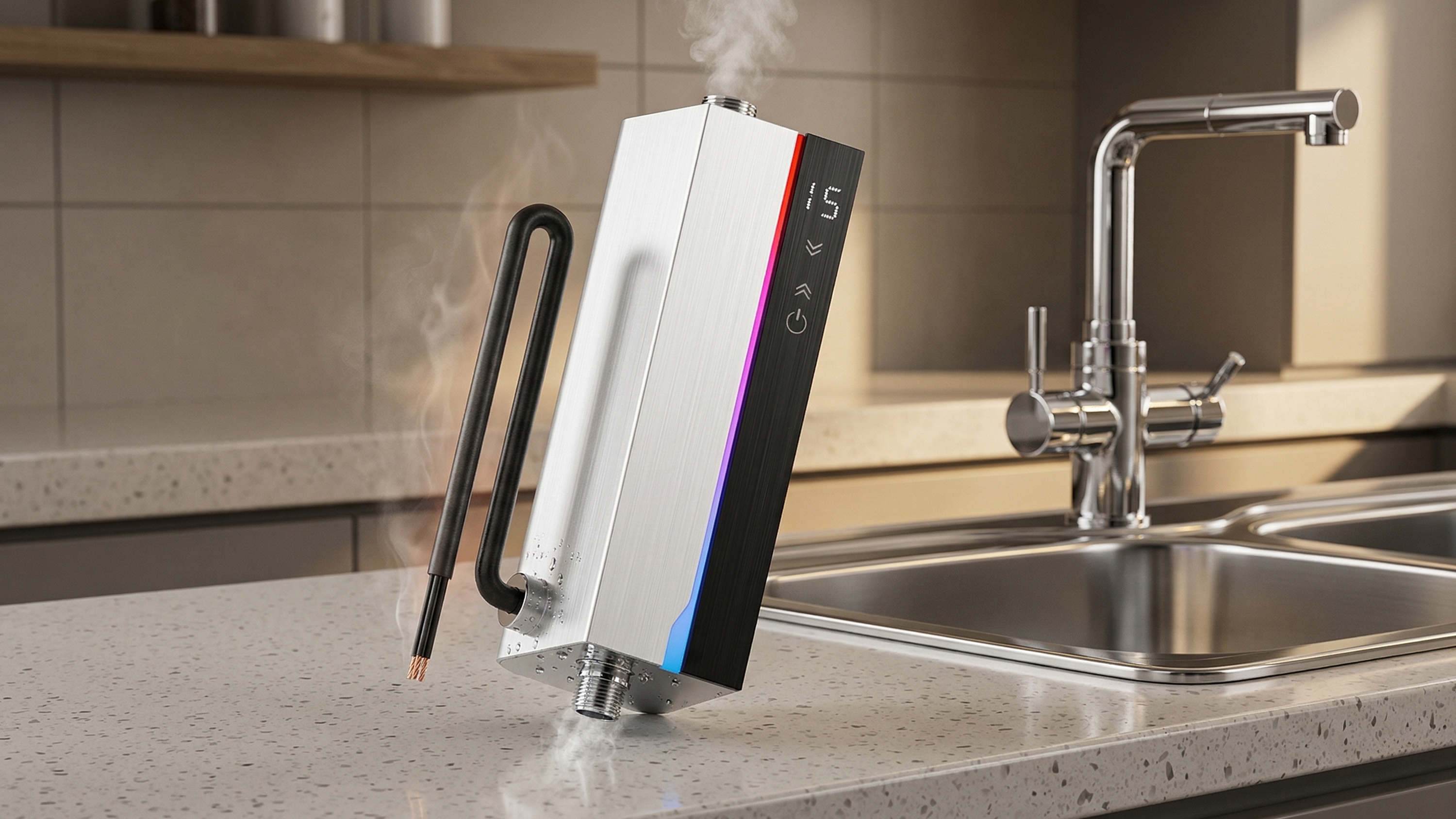 instant hot water heater，Small kitchen treasure，small home appliances，