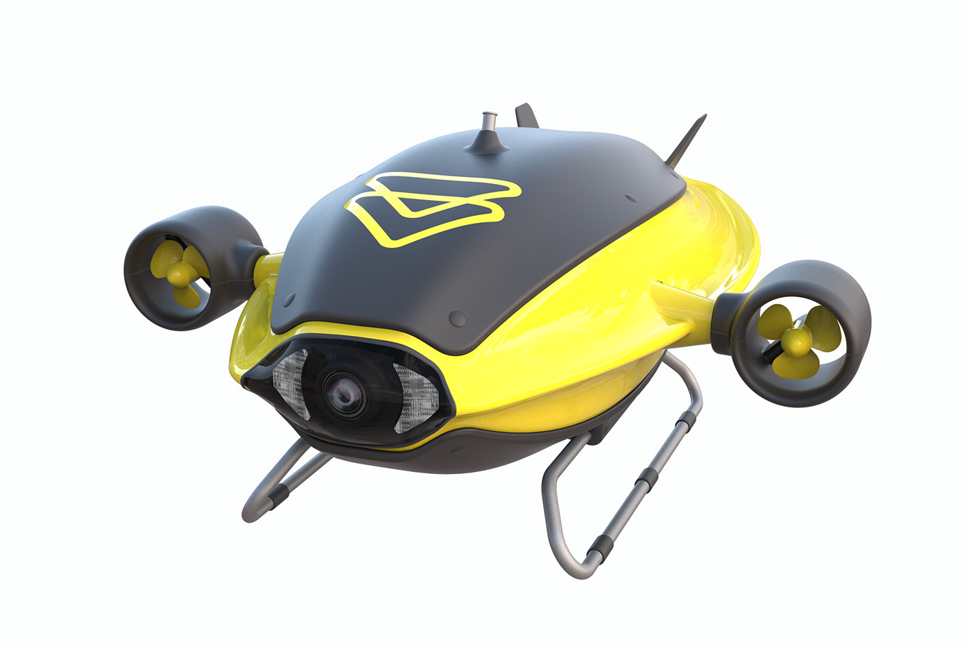 Underwater vehicle，Underwater minesweeping，search for and rescue，Military assault boat，Alp Germans，Reprint，