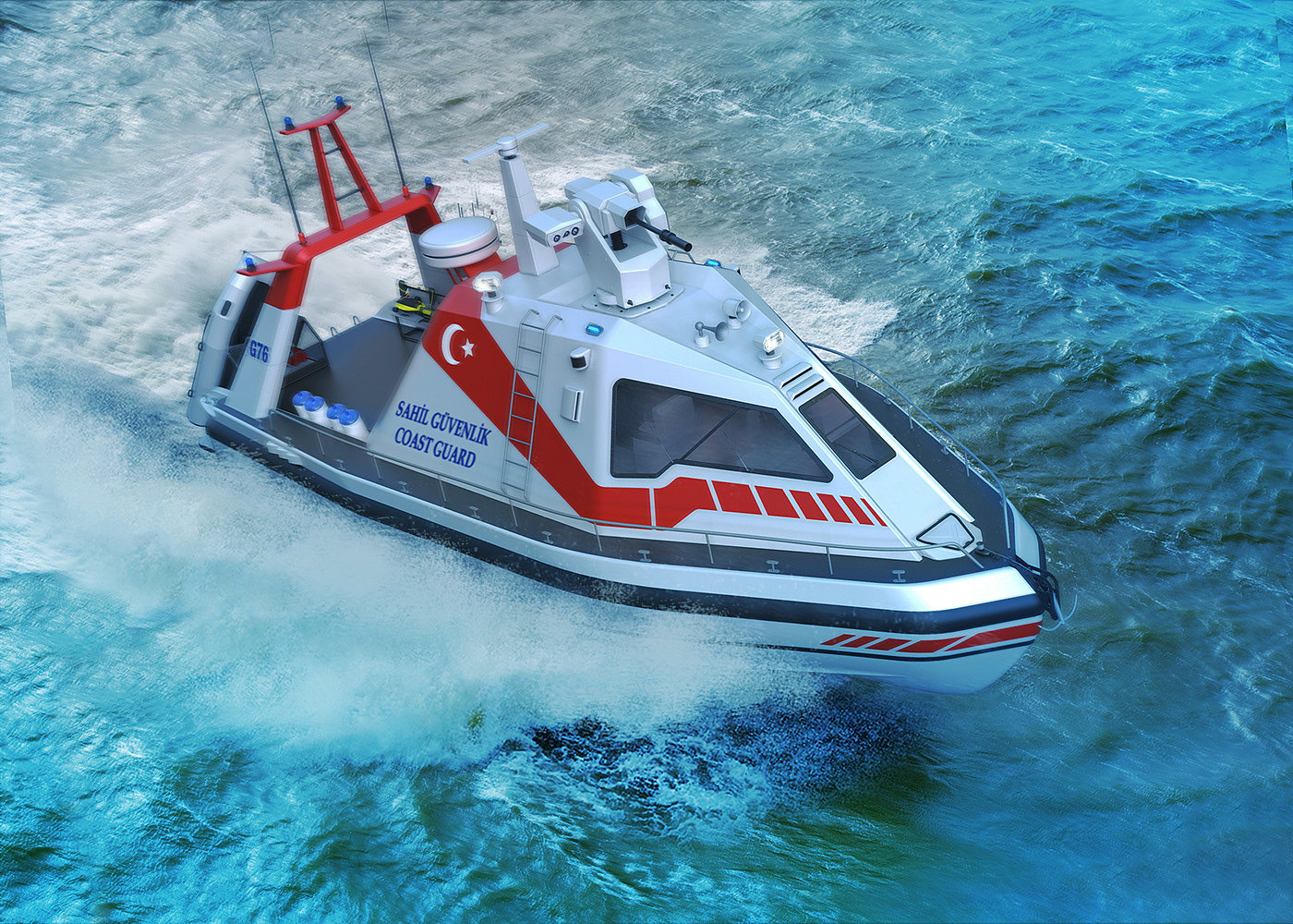 Underwater vehicle，Underwater minesweeping，search for and rescue，Military assault boat，Alp Germans，Reprint，