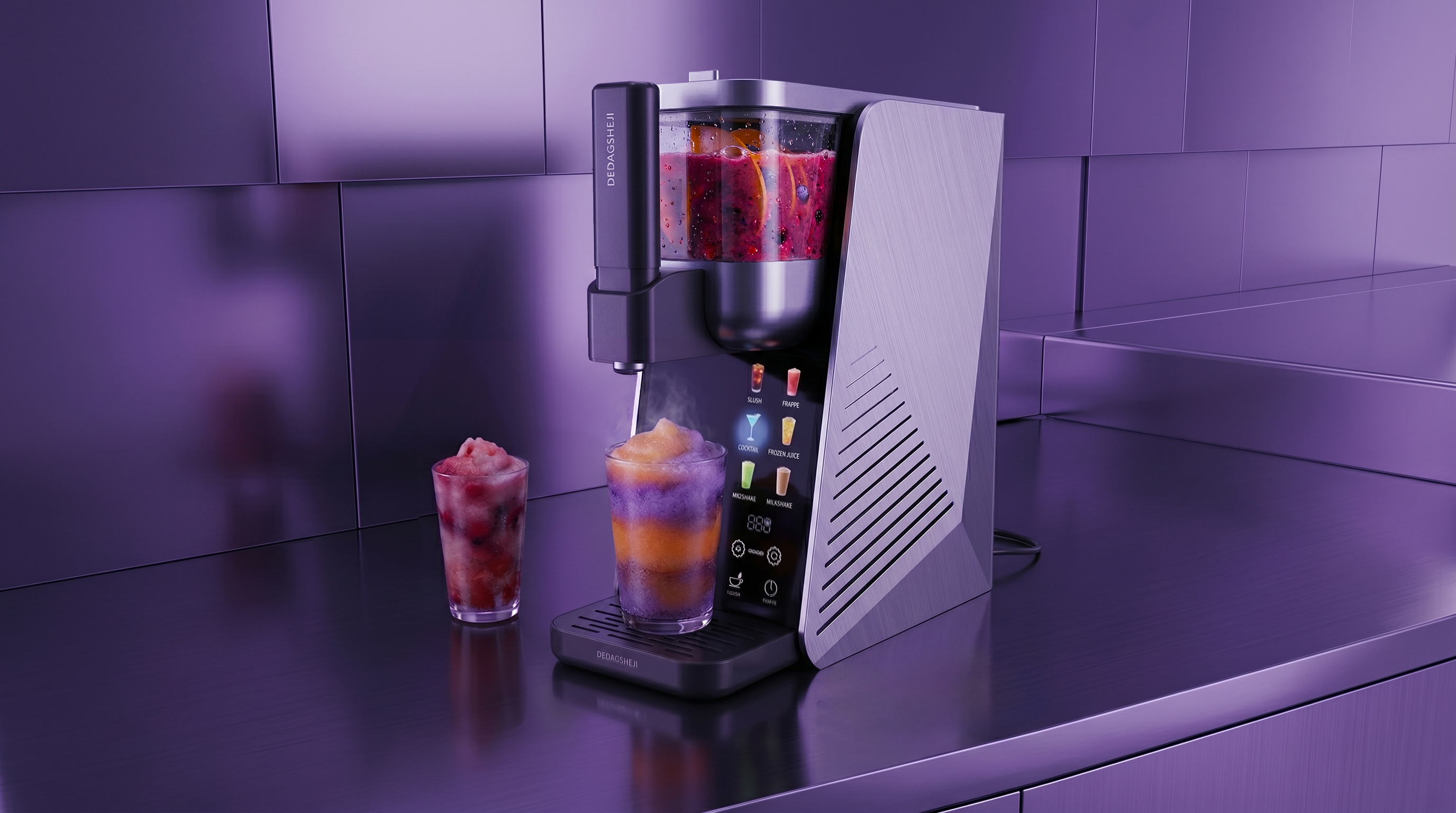 Sorbet machine，small home appliances，Appearance design，product design，