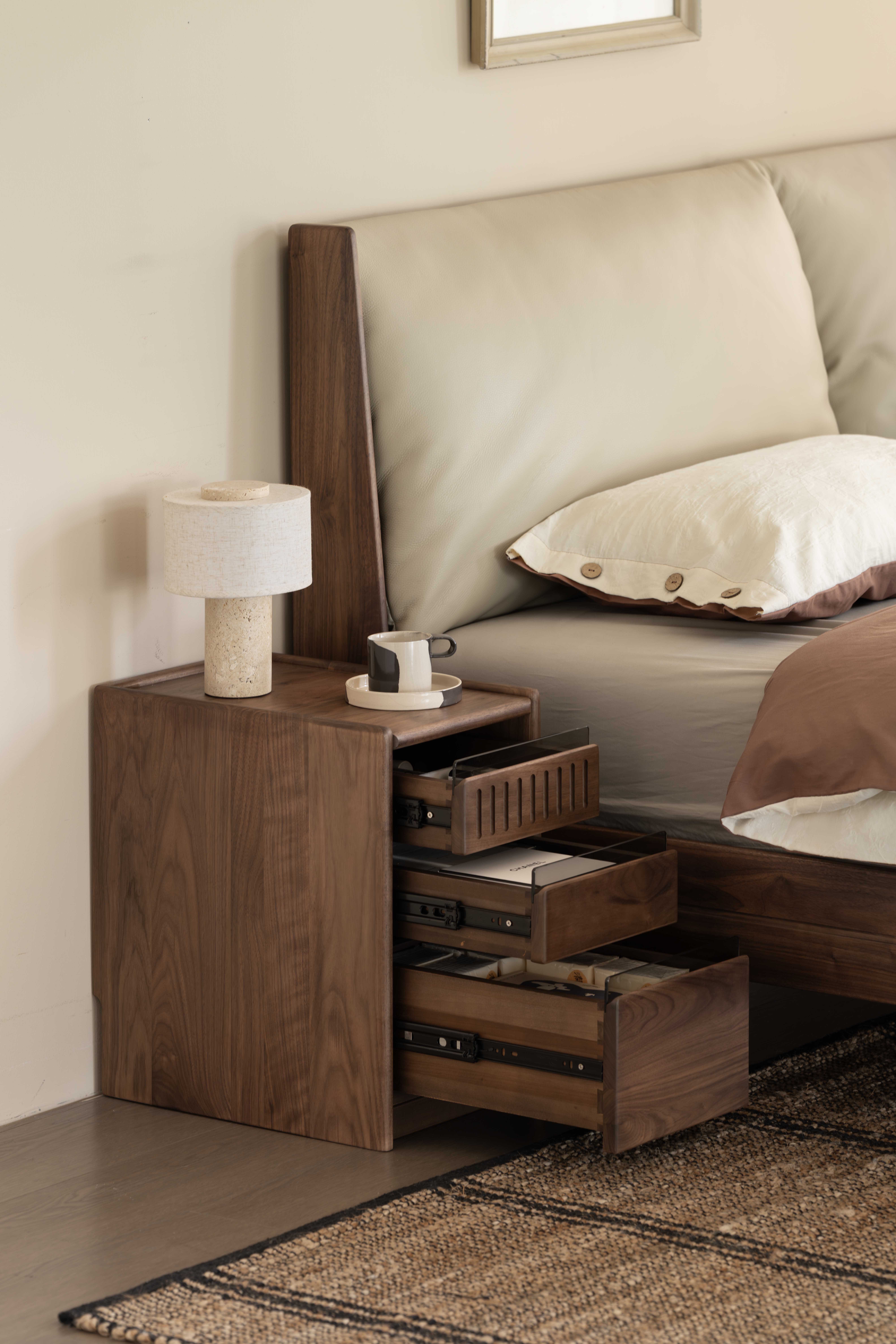 Black walnut furniture，Original design，Solid wood furniture，Black walnut furniture，Original design，Solid wood furniture，Residential Furniture，furniture design ，bedside cupboard，Residential Furniture，furniture design ，bedside cupboard，