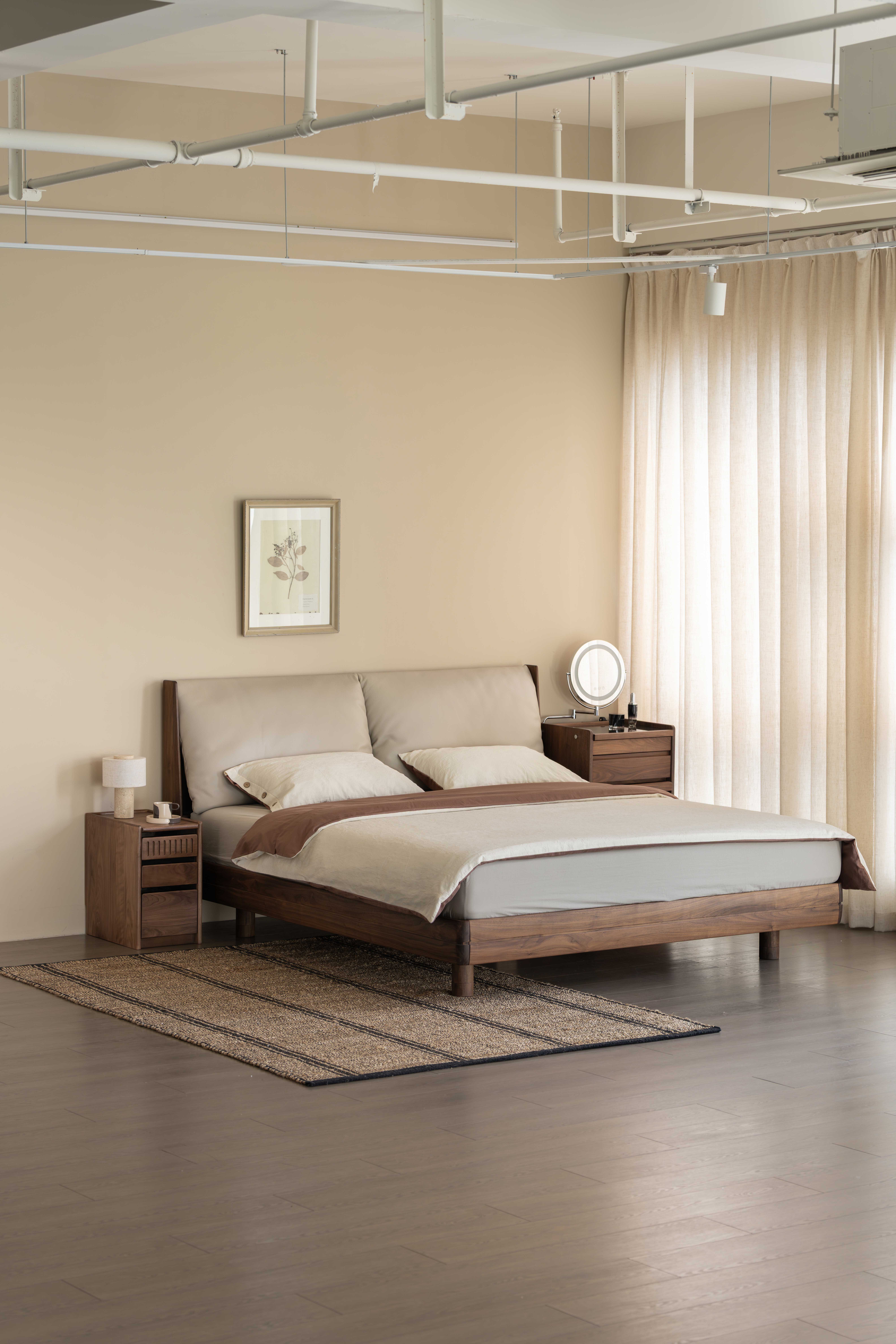 Black walnut furniture，Original design，Solid wood furniture，Black walnut furniture，Original design，Solid wood furniture，Residential Furniture，furniture design ，bedside cupboard，Residential Furniture，furniture design ，bedside cupboard，