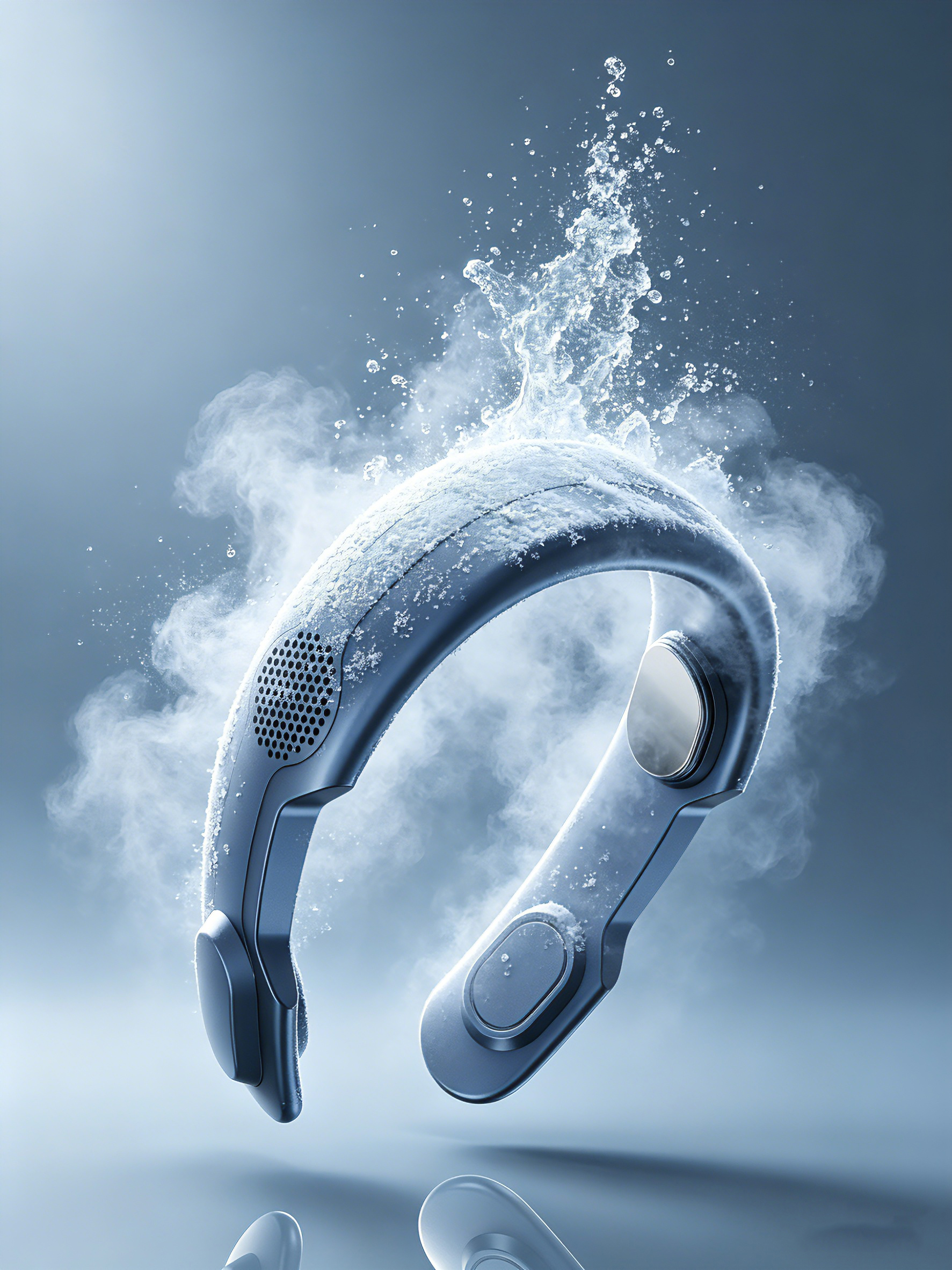 Hanging neck fan，3C small appliances，Outdoor fan，Leafless fan，