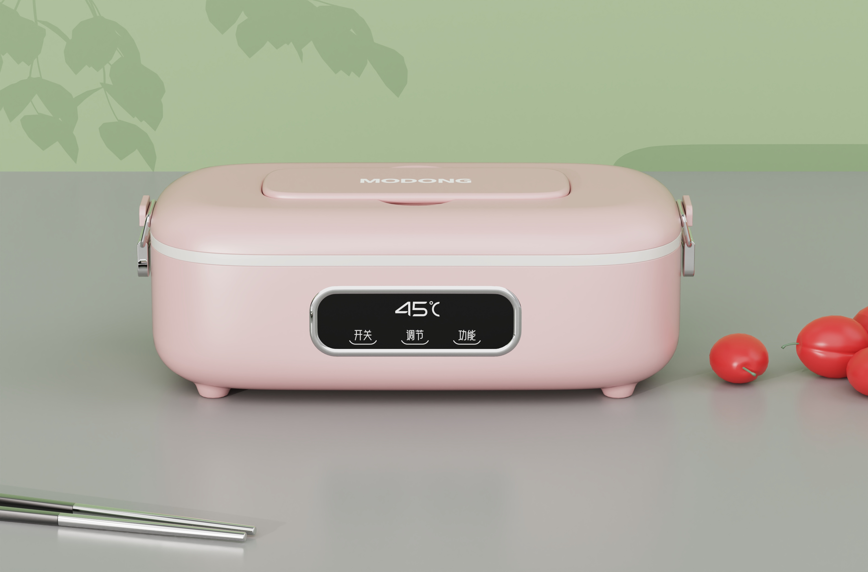 Electric Heating Lunch Box 3，